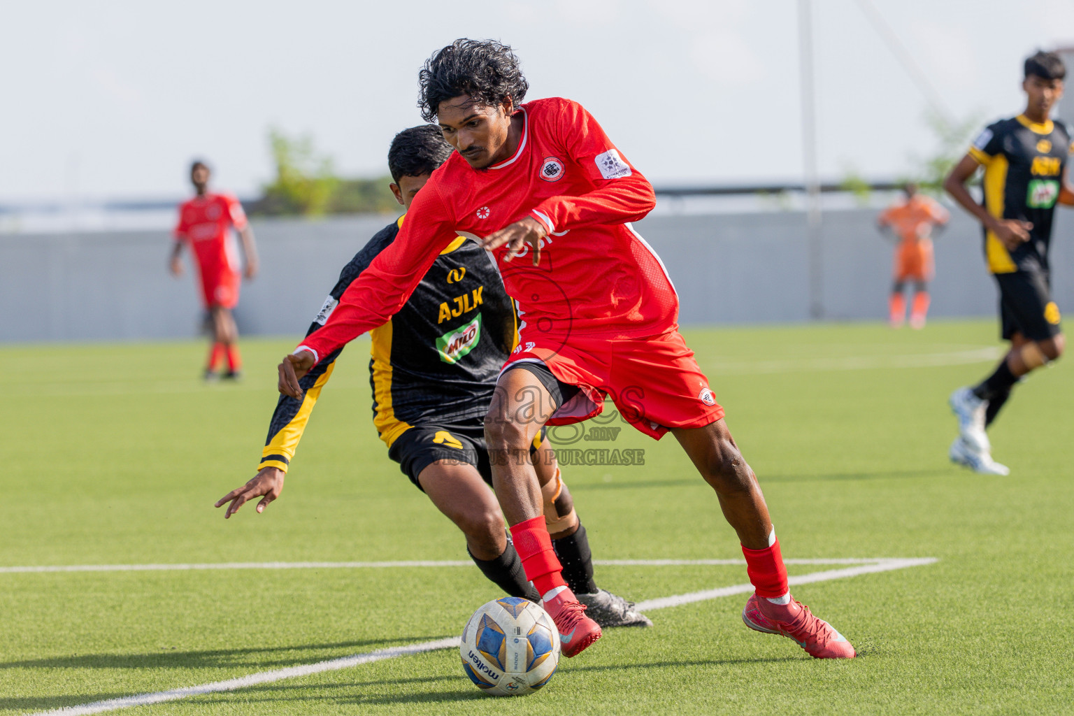 CC Sports Club VS Aajeelakah Eydhafushi FA in Day 6 of Eydhafushi Cup 2025 held in Eydhafushi Football Stadium at B. Eydhafushi, Maldives on Wednesday, 10th September 2025. Photos: Arif Rasheed / images.mv