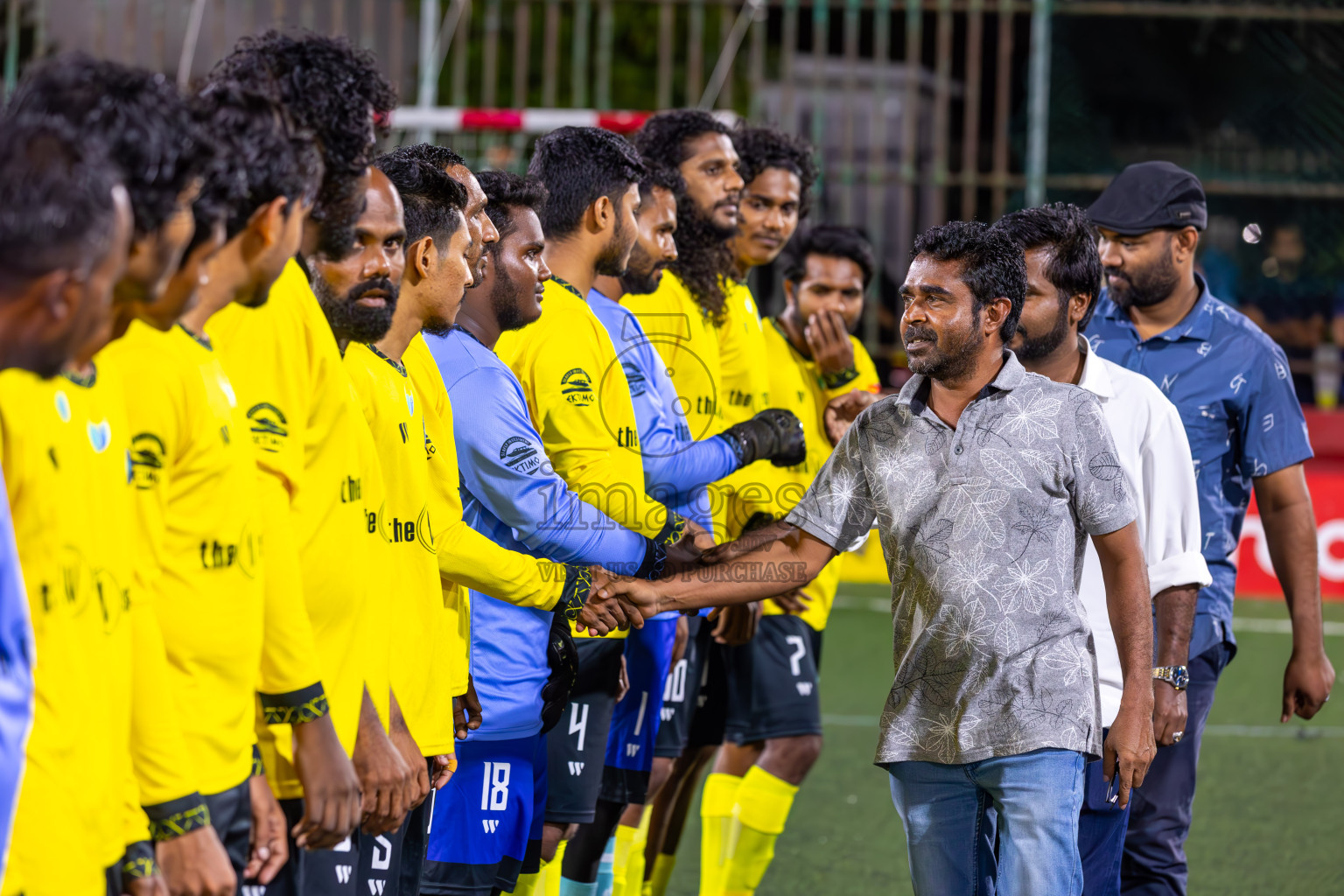 M Dhiggaru vs M Kolhufushi in Day 22 of Golden Futsal Challenge 2024 was held on Monday , 5th February 2024 in Hulhumale', Maldives
Photos: Ismail Thoriq / images.mv