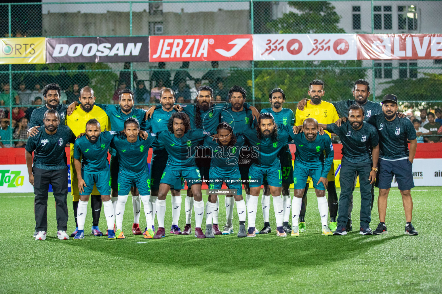 Opening of Sonee Sports Golden Futsal Challenge 2023 held on 4th Feb 2023 in Hulhumale, Male', Maldives. Photos by Nausham Waheed