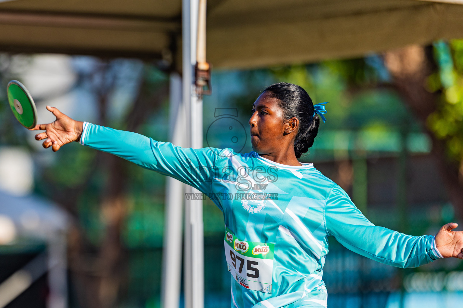 Day 2 of Inter-school Athletics Championship 2025 held in Ekuveni Synthetic Track, Male', Maldives on Tuesday, 07th October 2025. Photos by: Areef Adam / Images.mv