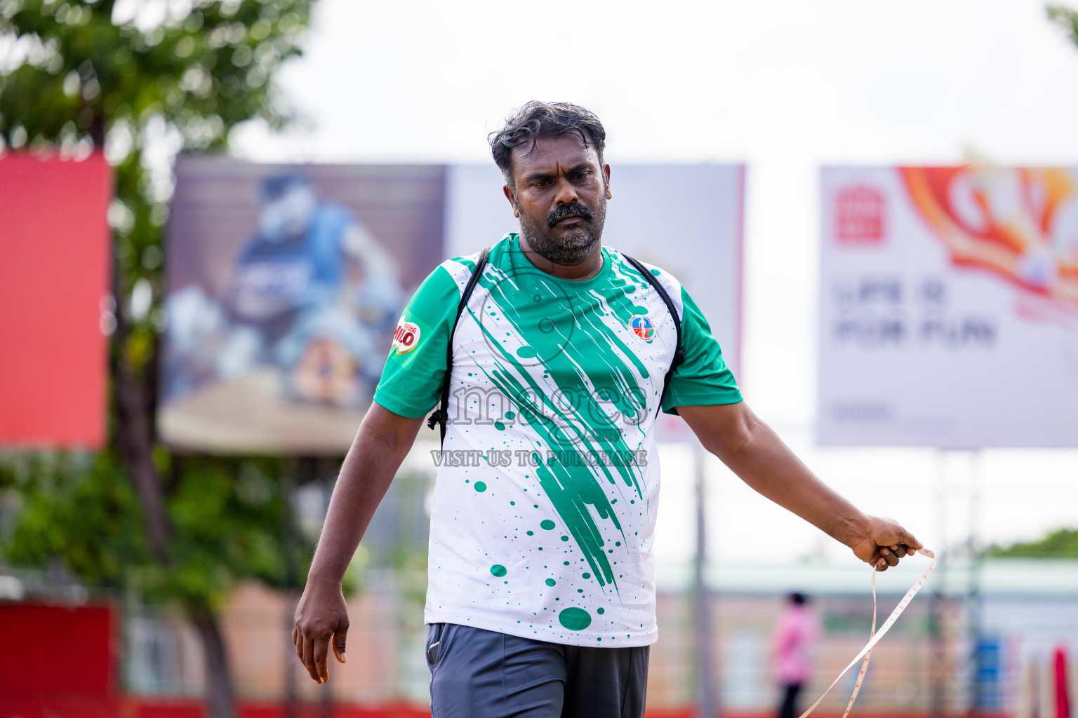 Day 3 of 12th Milo Association Championships was held in Ekuveni Track at Male', Maldives on Saturday, 26th April 2025. Photos: Nausham Waheed / images.mv