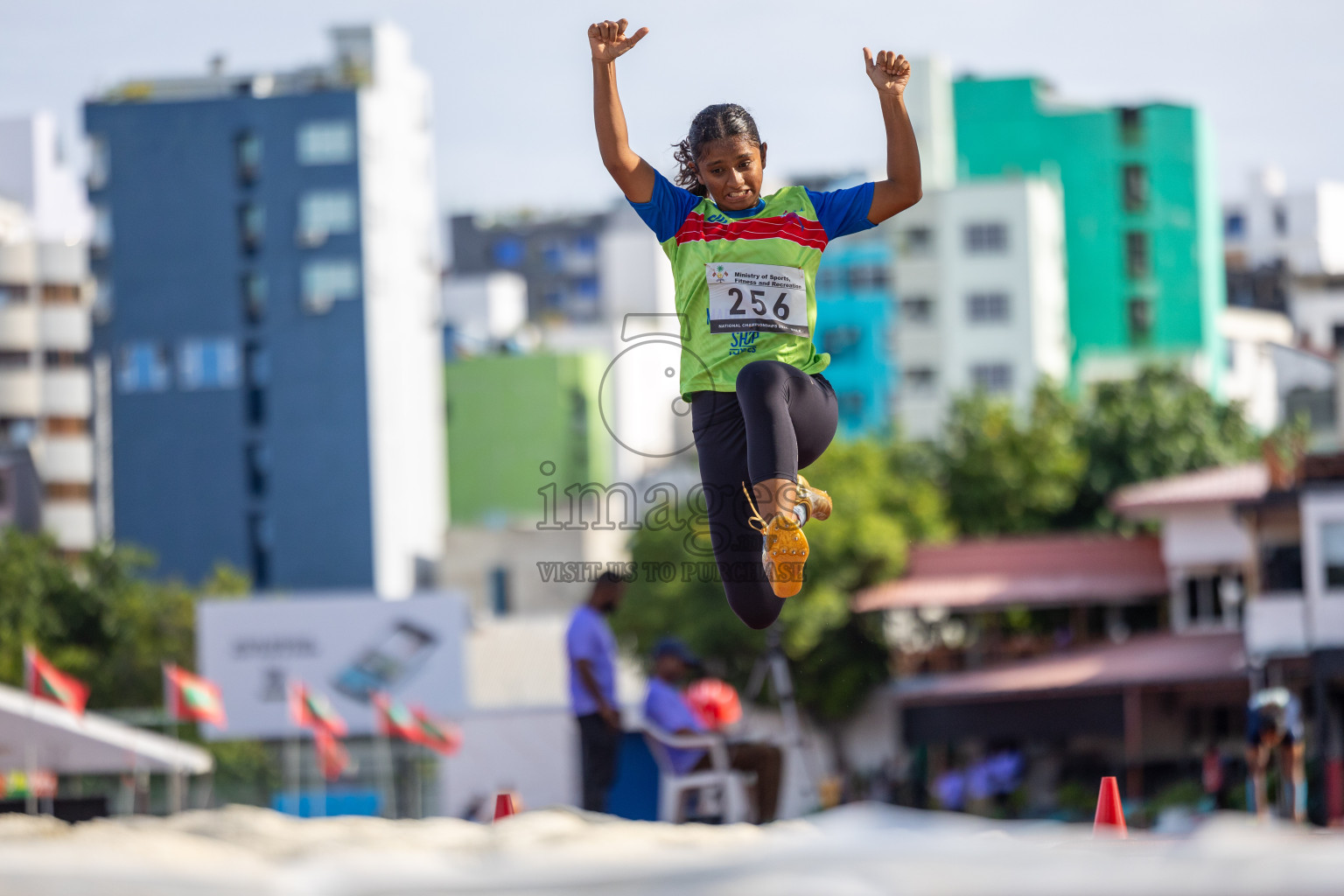 Day 3 of 33rd National Athletics Championship was held in Ekuveni Track at Male', Maldives on Saturday, 7th September 2024.
Photos: Suaadh Abdul Sattar / images.mv