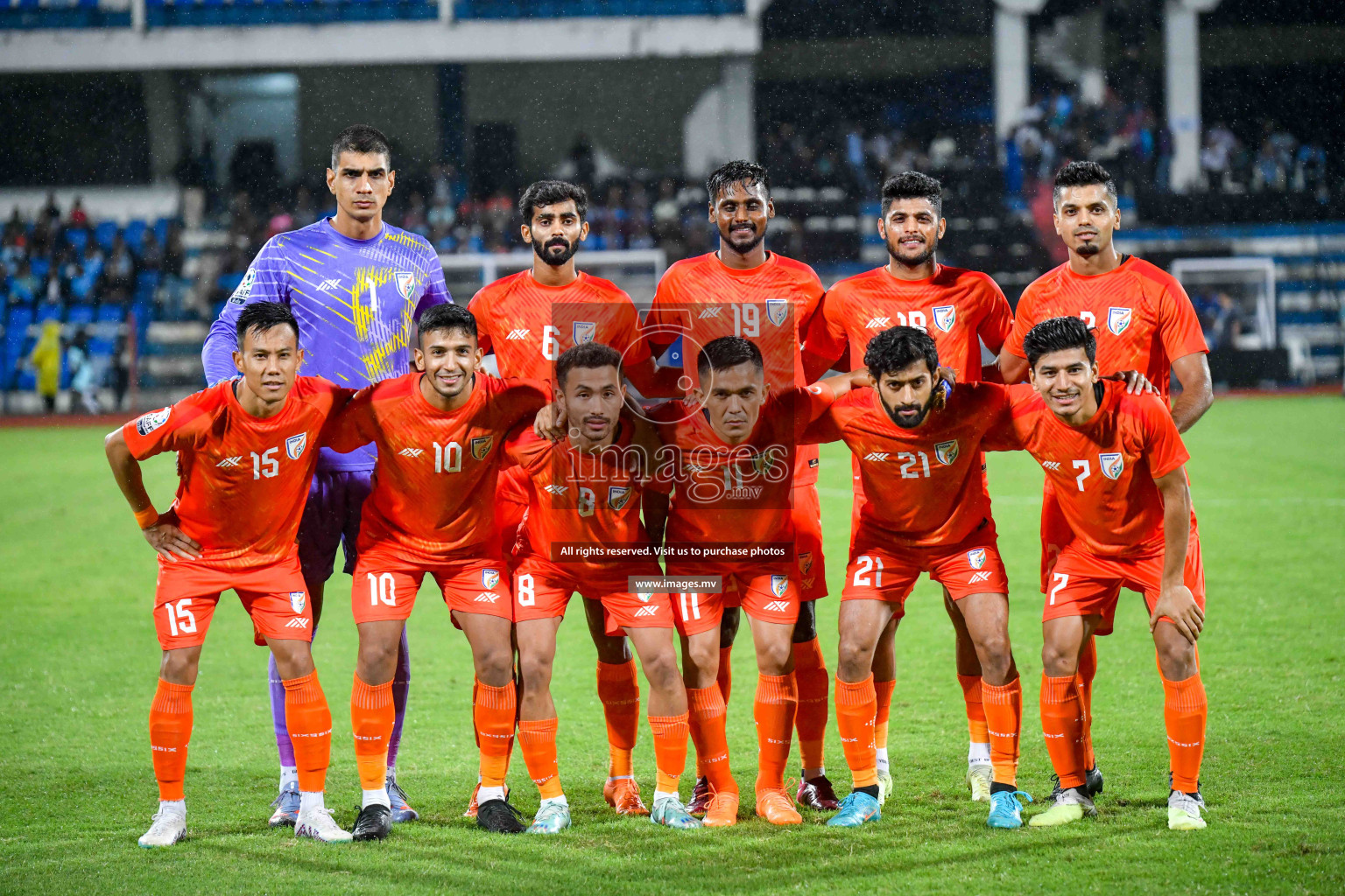 Nepal vs India in SAFF Championship 2023 held in Sree Kanteerava Stadium, Bengaluru, India, on Saturday, 24th June 2023. Photos: Nausham Waheed / images.mv