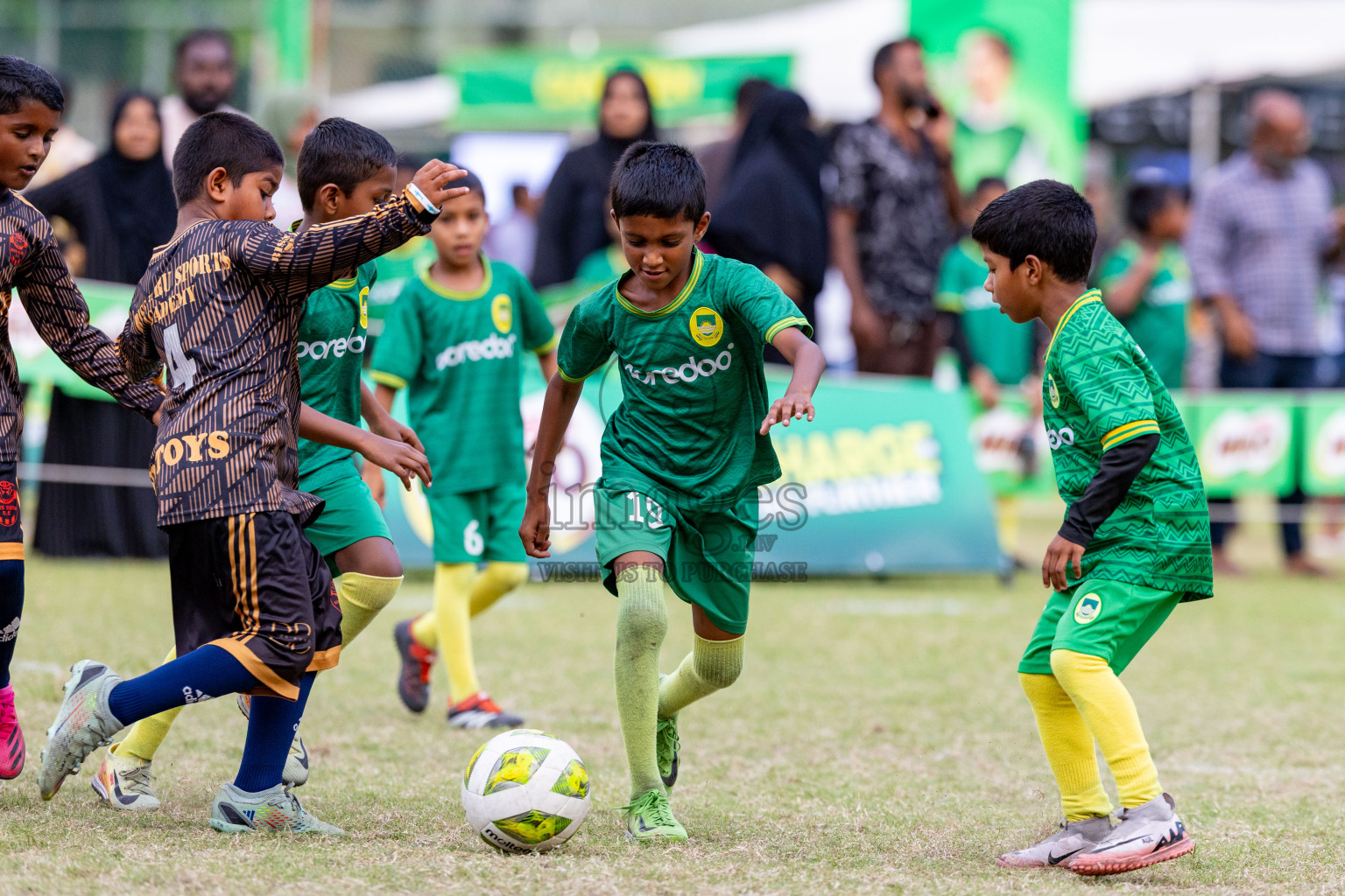 Day 2 of MILO SVAM Juniors 2025 (U-8) was held at Henveiru Stadium in Male', Maldives on Friday, 27th June 2025. 

Photos: Hassan Simah / images.mv