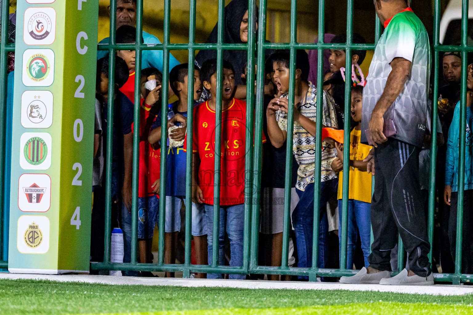 Dee Ess Kay vs Kovigoani in Final of Laamehi Dhiggaru Ekuveri Futsal Challenge 2024 was held on Wednesday, 31st July 2024, at Dhiggaru Futsal Ground, Dhiggaru, Maldives Photos: Nausham Waheed / images.mv