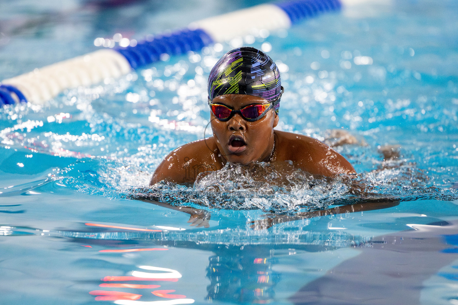 20th Inter-school Swimming Competition 2024 held in Hulhumale', Maldives on Monday, 14th October 2024. 
Photos: Hassan Simah / images.mv