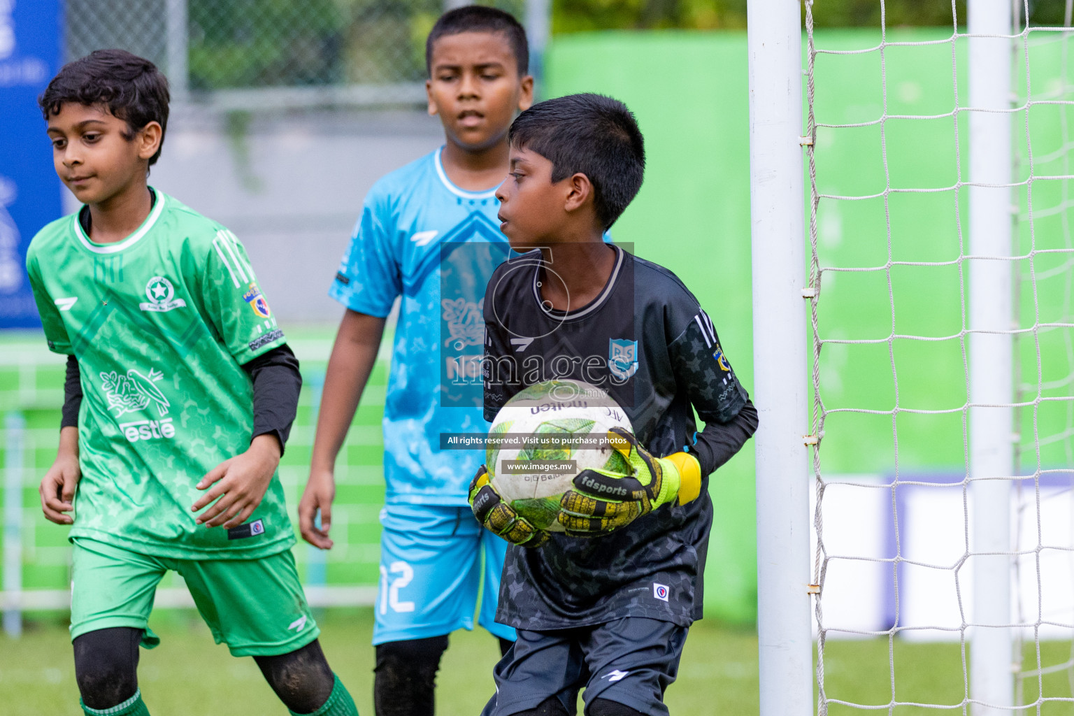 Day 1 of Milo kids football fiesta, held in Henveyru Football Stadium, Male', Maldives on Wednesday, 11th October 2023 Photos: Nausham Waheed/ Images.mv