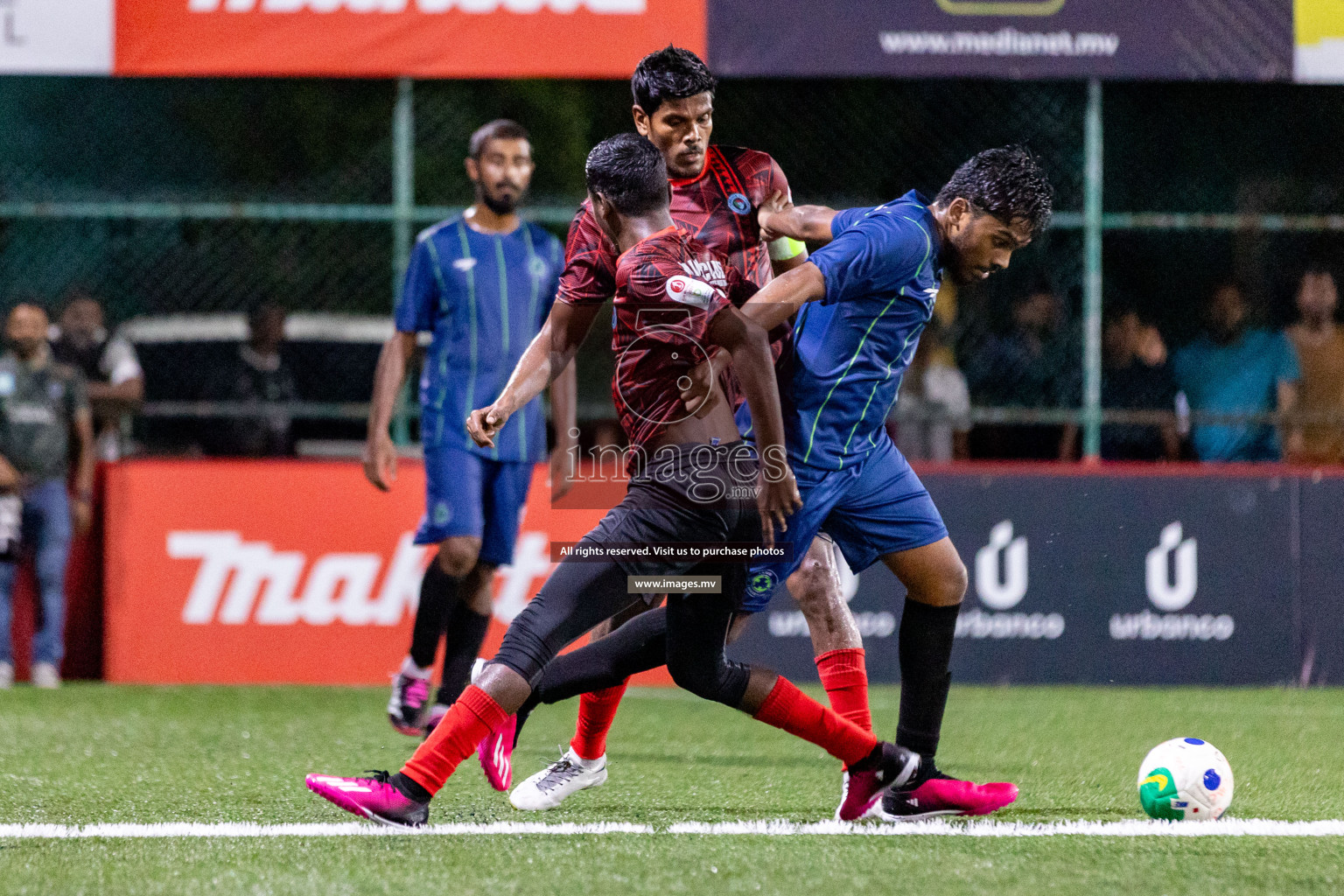 Club Immigration vs Police Club in Club Maldives Cup 2023 held in Hulhumale, Maldives, on Sunday, 16th July 2023 Photos: Ismail Thoriq / images.mv