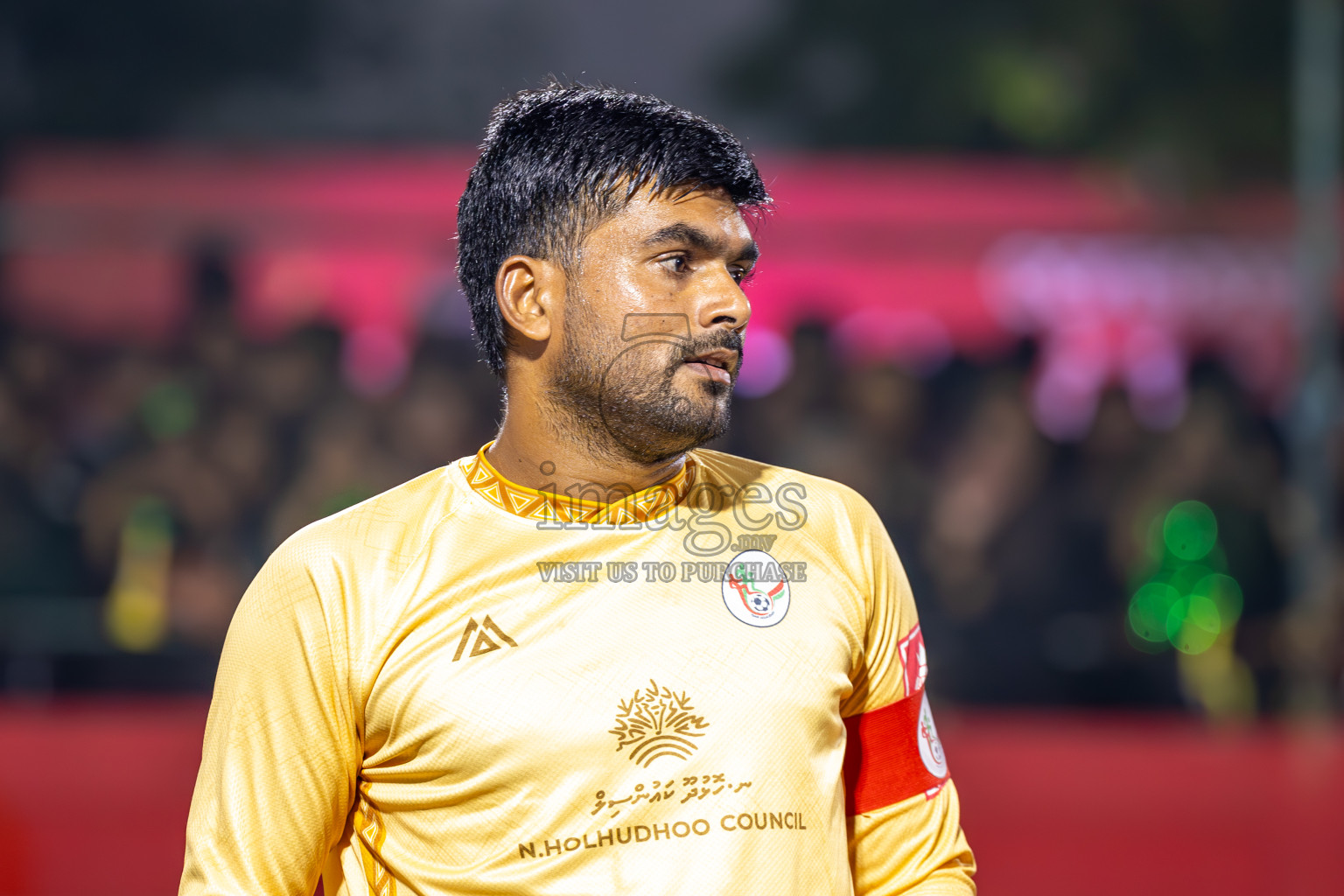 N Holhudhoo vs N Miladhoo in Noonu Atoll Final in Day 24 of Golden Futsal Challenge 2025 was held on Tuesday , 28th January 2025, in Hulhumale', Maldives. Photos: Ismail Thoriq / images.mv