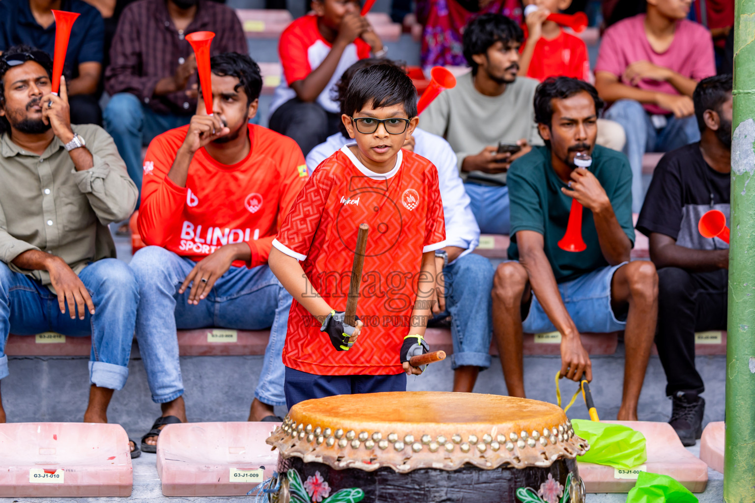 Eydhafushi vs Male' in Semi Finals of Gold Cup 2024 held at National Football Stadium on Saturday, 21st December 2024. Photos: Nausham Waheed / Images.mv