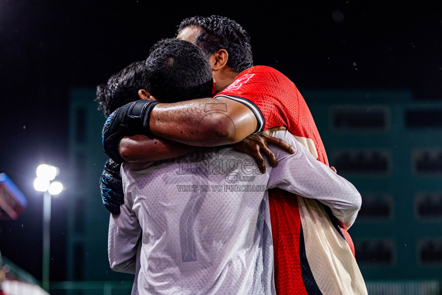 Thaa Veymadoo VS Thaa Buruni in Day 6 of Golden Futsal Challenge 2025 on Friday, 6th January 2025, in Hulhumale', Maldives Photos: Nausham Waheed / images.mv