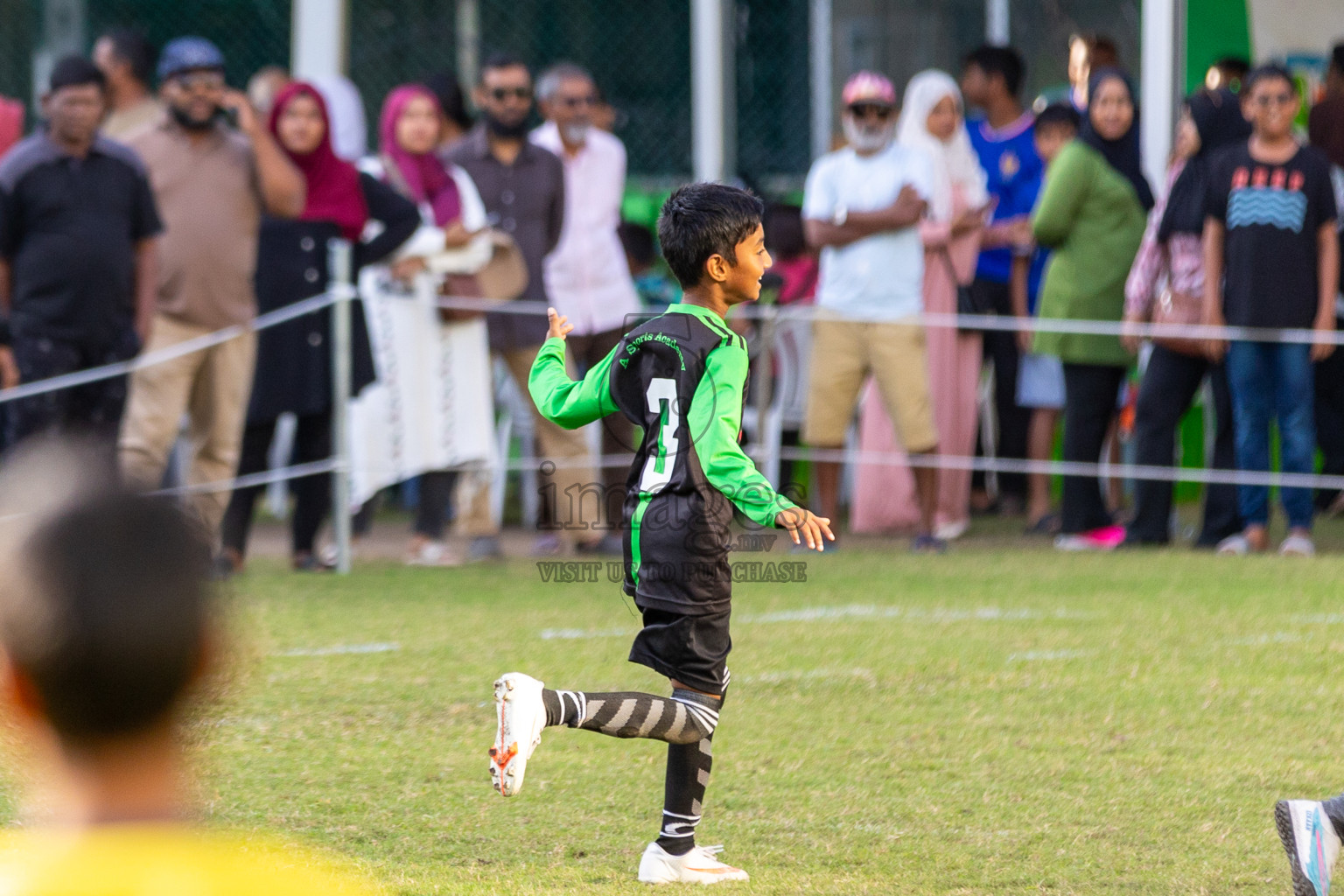 Day 2 of MILO Academy Championship 2025 was held on Friday, 14th February 2025 in Henveiru Stadium.
Photos: Mohamed Mahfooz Moosa / Images.mv