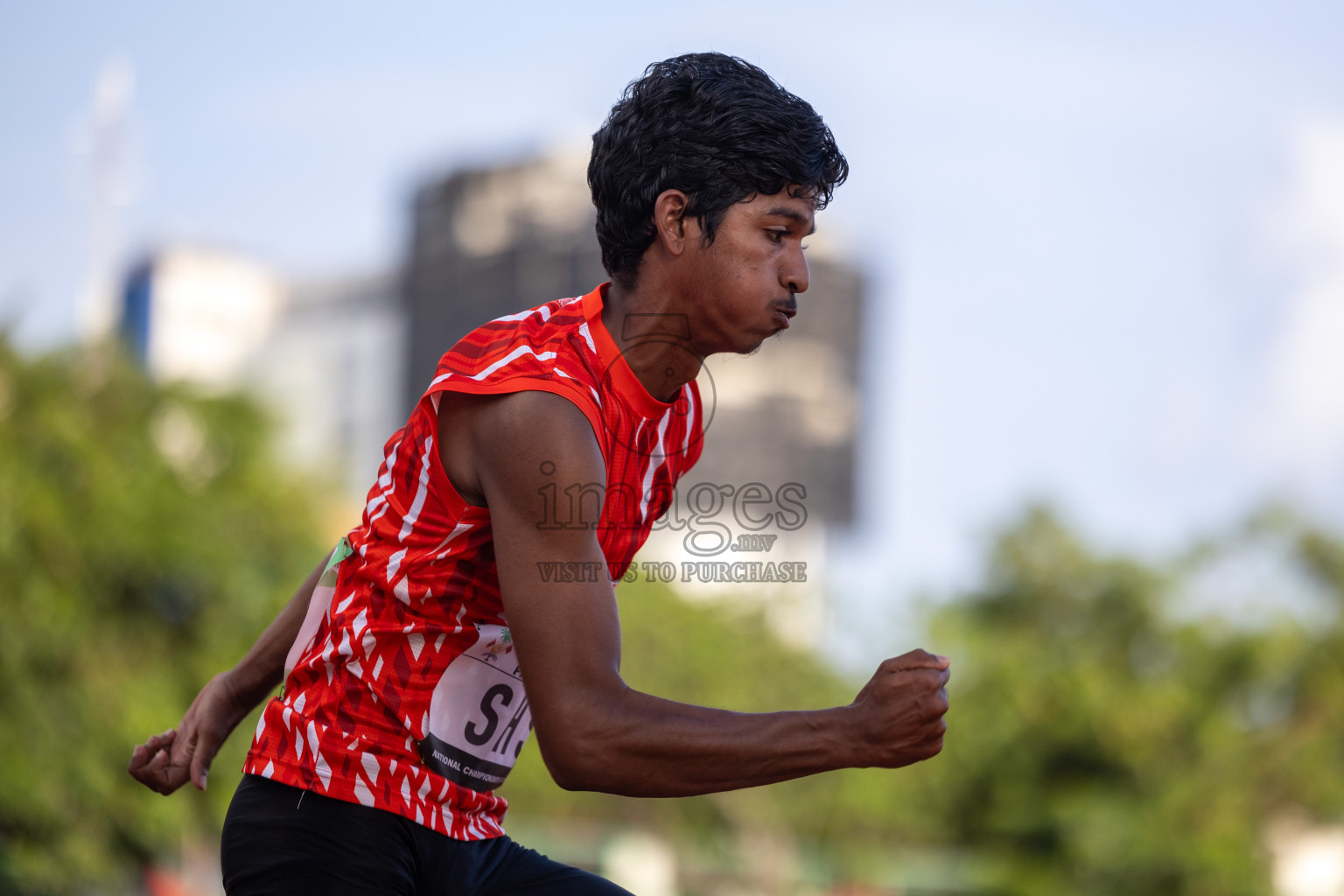 Day 3 of 33rd National Athletics Championship was held in Ekuveni Track at Male', Maldives on Saturday, 7th September 2024. Photos: Hassan Simah / images.mv