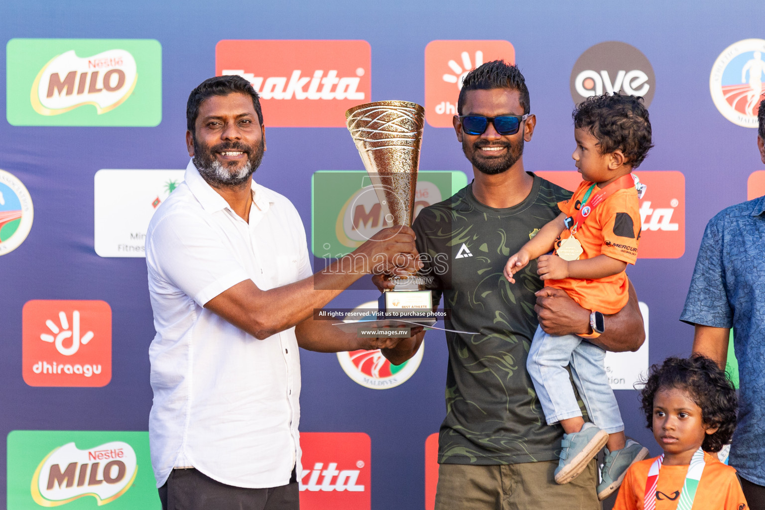 Day 3 of National Athletics Championship 2023 was held in Ekuveni Track at Male', Maldives on Saturday, 25th November 2023. Photos: Nausham Waheed / images.mv