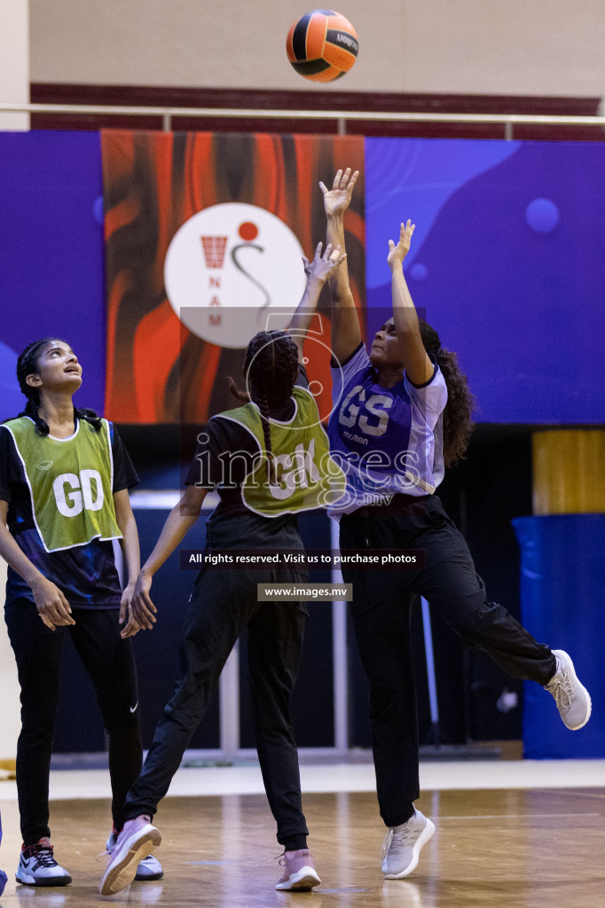 Youth United Sports Club vs Club Vyansa in the 2nd Division Final of Milo National Netball Tournament 2022 on 22nd July 2022 held in Social Center, Male', Maldives. Photographer: Shuu / images.mv