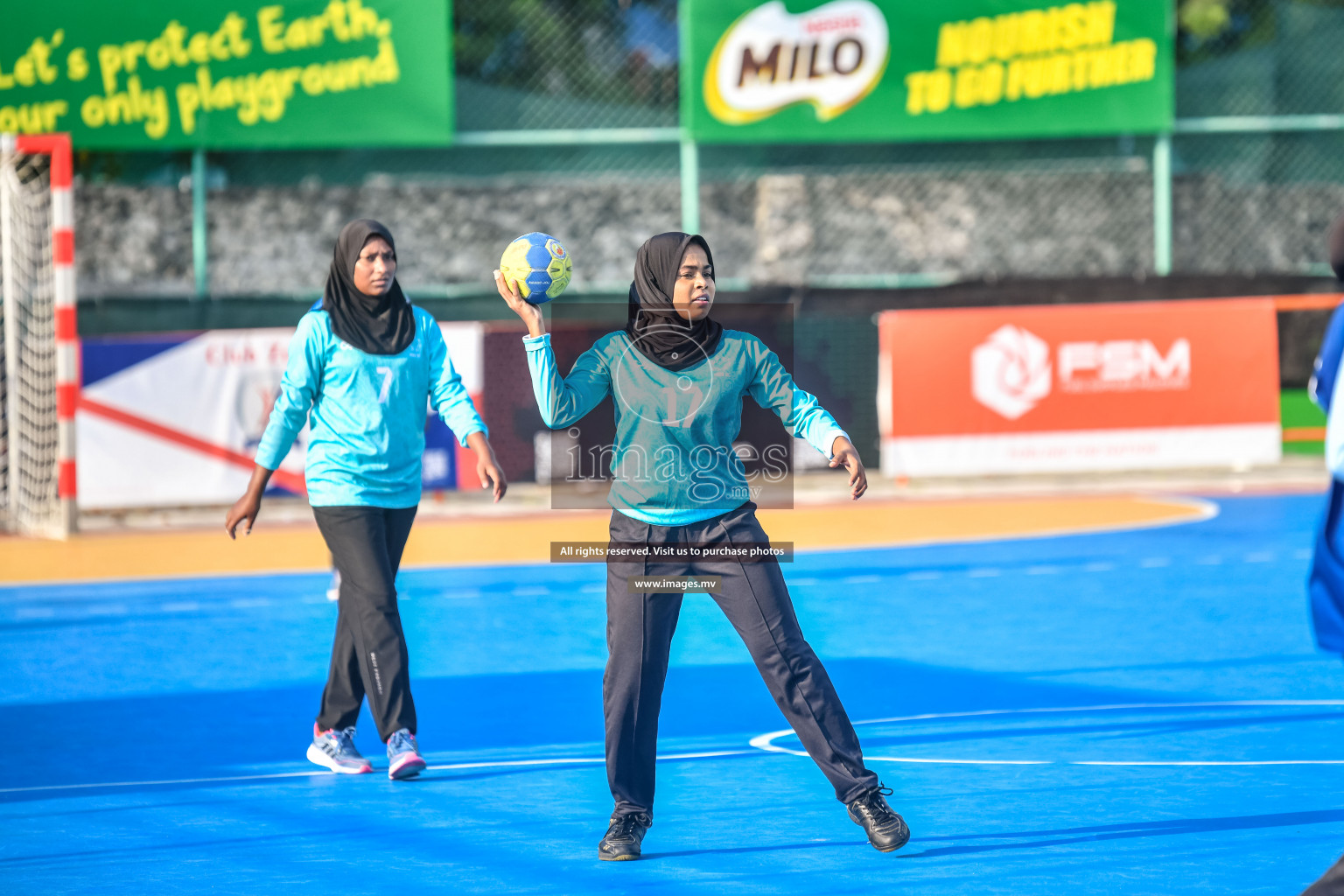 Day 13 of Milo 6th Inter Office Handball Tournament 2022 - Photos by  Nausham Waheed