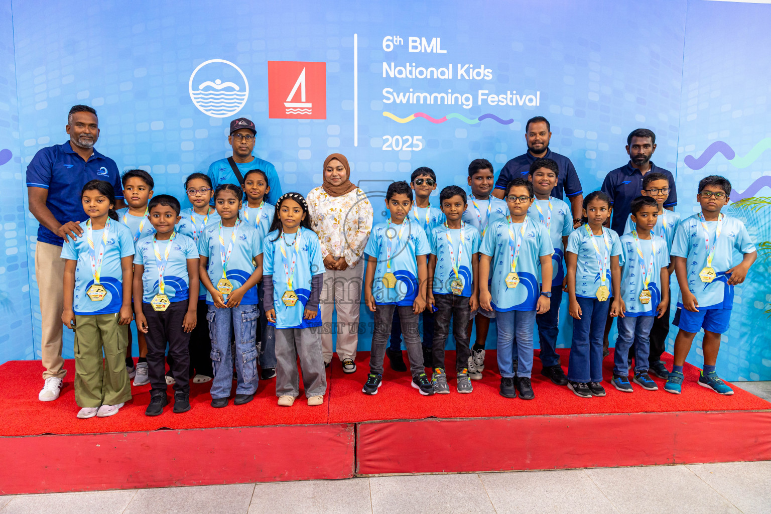 Closing Ceremony of 6th BML National Kids Swimming Kids Festival 2025 held in Hulhumale', Maldives on Saturday, 22nd November 2025. Photos: Nausham Waheed / images.mv