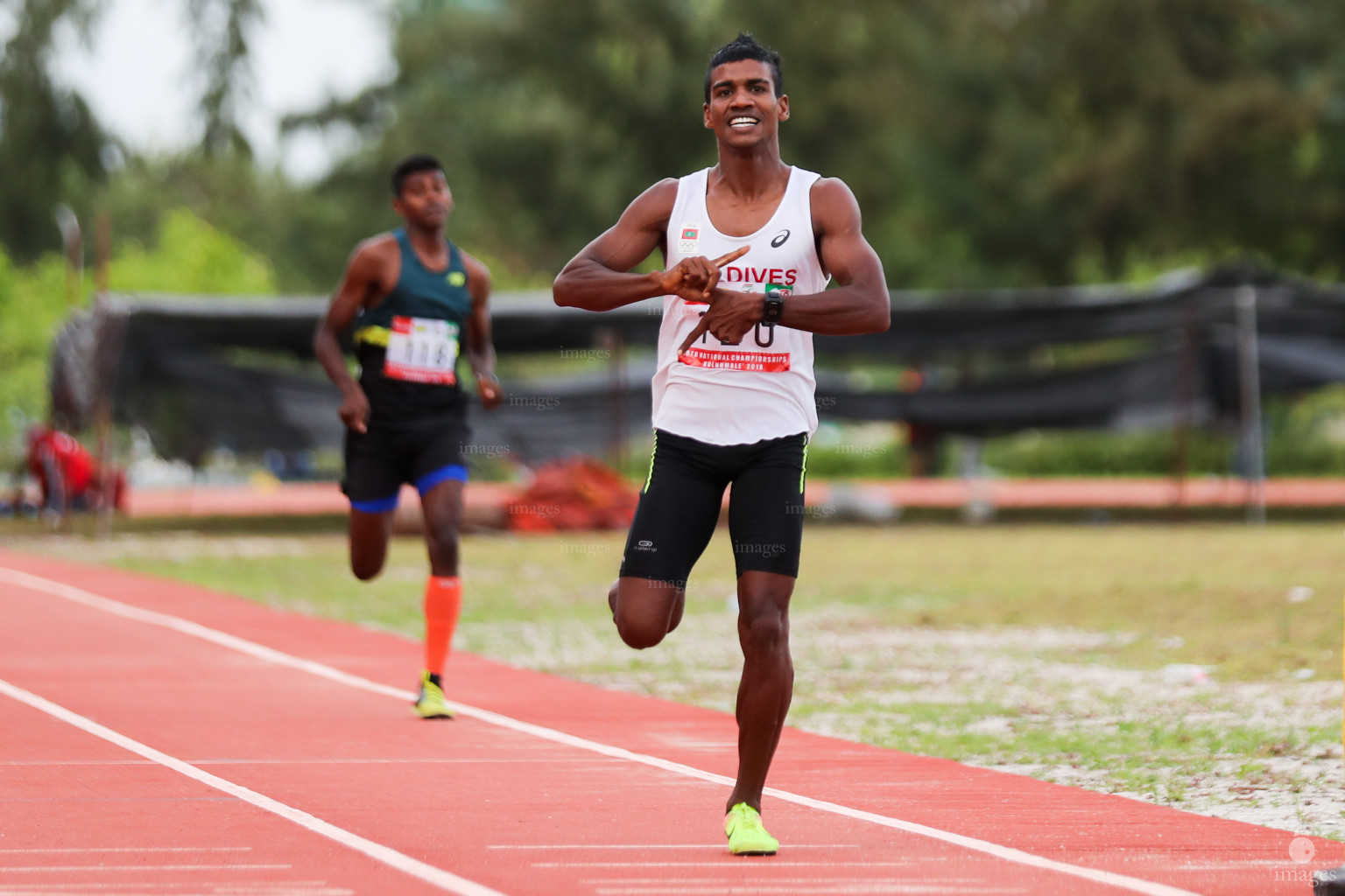 National Athletics Championship 2018 in Hulhumale', Maldives, Saturday October 27, 2018. (Images.mv Photo/Suadh Abdul Sattar)