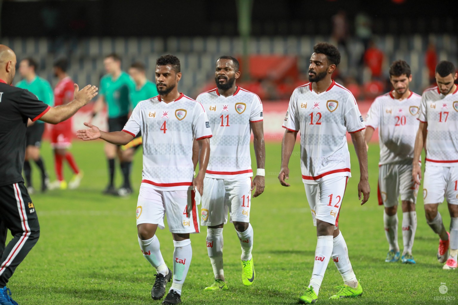 Asian Cup Qualifier between Maldives and Oman in National Stadium, on 10 October 2017 Male' Maldives. ( Images.mv Photo: Ismail Thoriq )