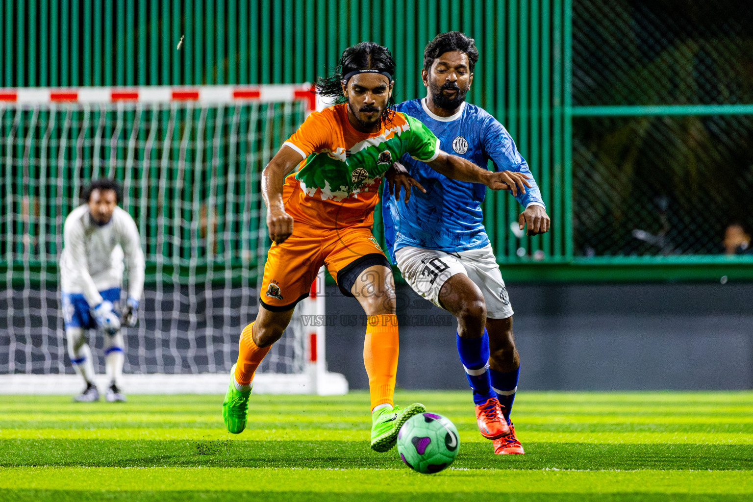 UNF vs Holiday SC in Day 8 of BG Futsal Challenge 2024 was held on Tuesday, 19th March 2024, in Male', Maldives Photos: Nausham Waheed / images.mv