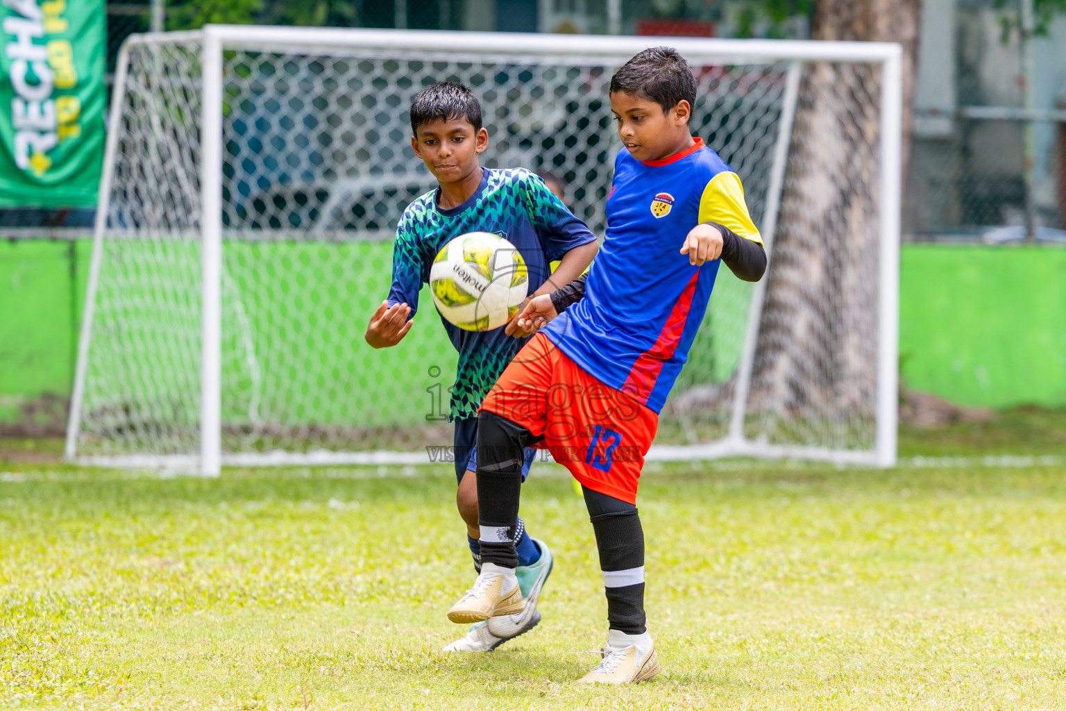 Day 1 of MILO Academy Championship 2025 (U-12) was held at Henveiru Stadium in Male', Maldives on Thursday, 1st May 2025. Photos: Ismail Thoriq / images.mv
