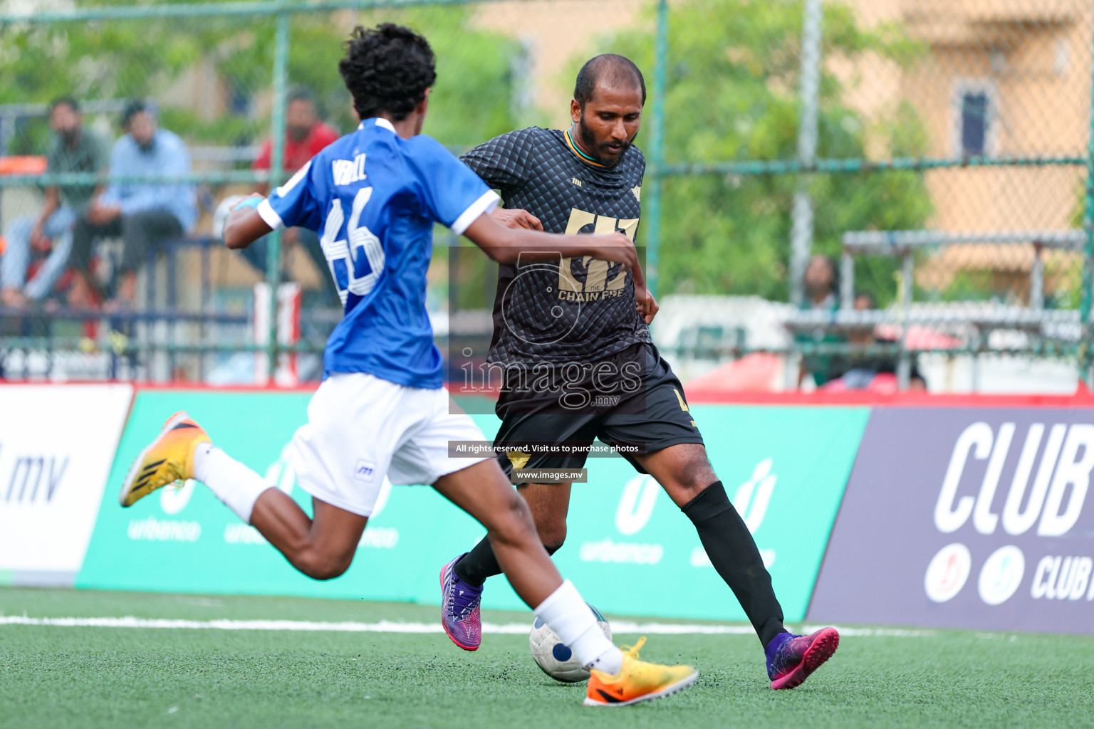 AVSEC vs Medianet in Club Maldives Cup 2023 held in Hulhumale, Maldives, on Sunday, 30th July 2023 Photos: Nausham Waheed / images.mv