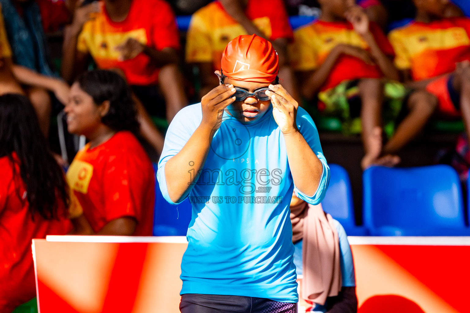 Day 2 of National Swimming Competition 2024 held in Hulhumale', Maldives on Saturday, 14th December 2024. Photos: Nausham Waheed / images.mv