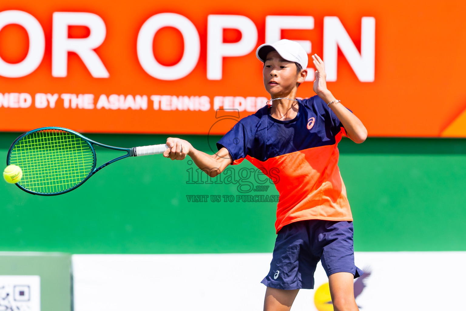 Day 4 of ATF Maldives Junior Open Tennis was held in Male' Tennis Court, Male', Maldives on Thursday, 12th December 2024. Photos: Nausham Waheed/ images.mv