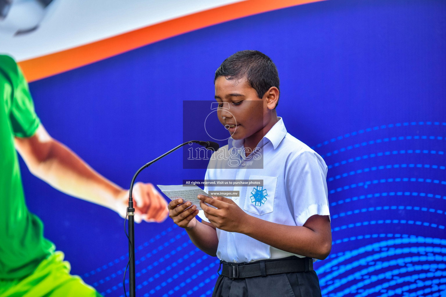 Day 1 of Milo Kids Football Fiesta 2022 was held in Male', Maldives on 19th October 2022. Photos: Nausham Waheed/ images.mv