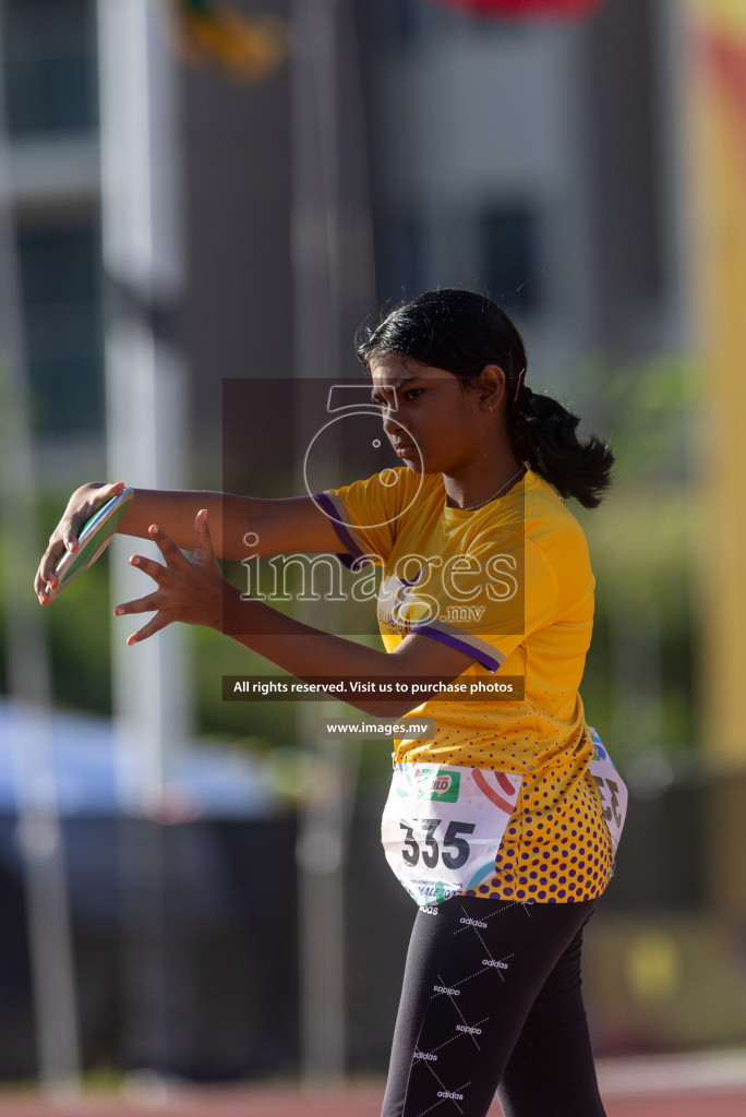 Day two of Inter School Athletics Championship 2023 was held at Hulhumale' Running Track at Hulhumale', Maldives on Sunday, 15th May 2023. Photos: Shuu/ Images.mv