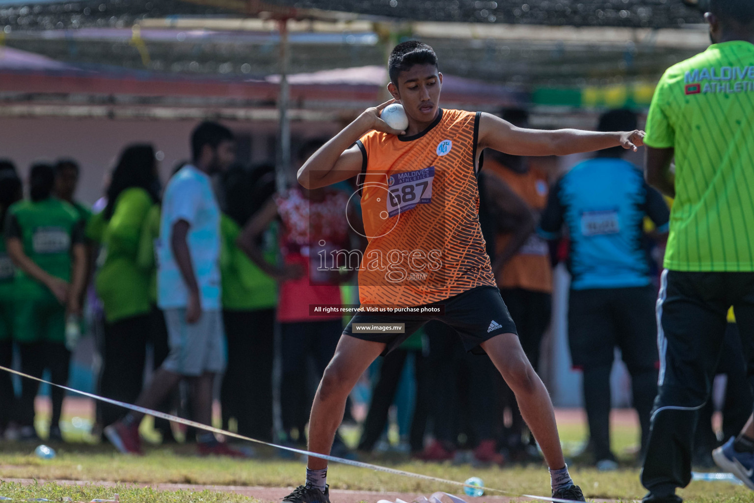 Day 4 of Inter-School Athletics Championship held in Male', Maldives on 26th May 2022. Photos by: Maanish / images.mv