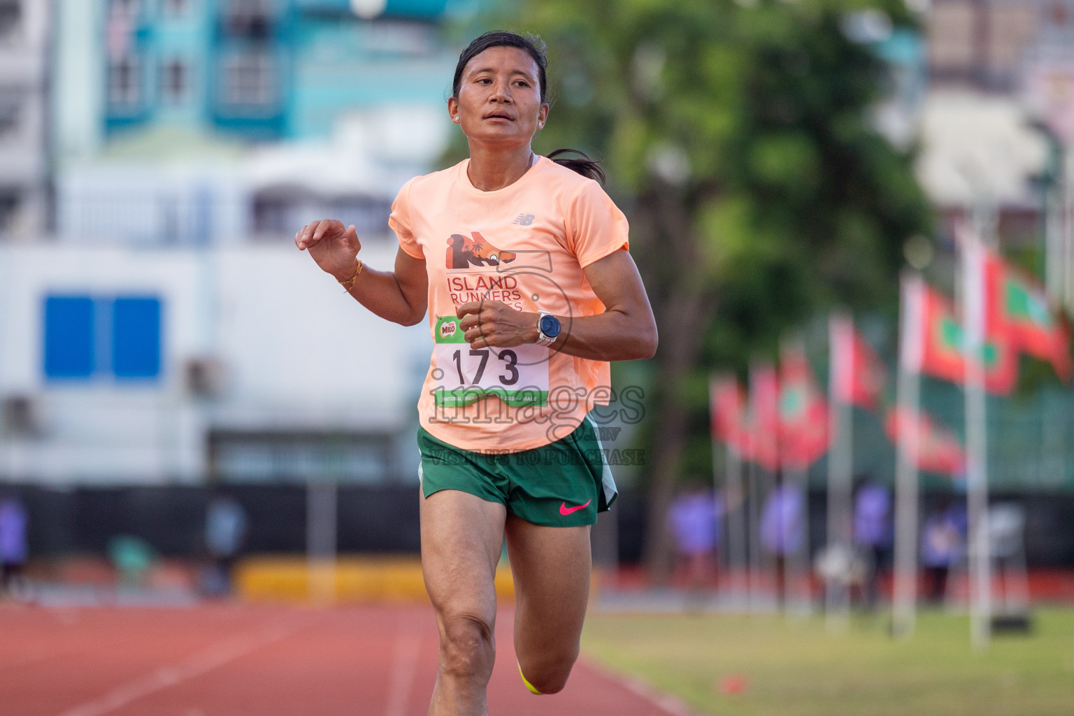 Day 1 of 33rd National Athletics Championship was held in Ekuveni Track at Male', Maldives on Thursday, 5th September 2024. Photos: Shuu Abdul Sattar / images.mv