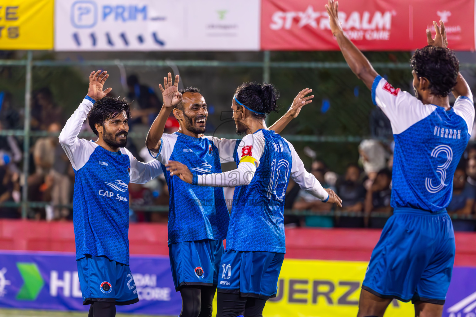 M Veyvah vs M Mulah in Day 22 of Golden Futsal Challenge 2024 was held on Monday , 5th February 2024 in Hulhumale', Maldives
Photos: Ismail Thoriq / images.mv