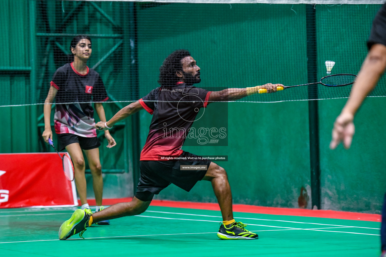 Day 2 of 6th Office Company Badmintion Championship held in Male', Maldives Photos: Nausham Waheed / Images.mv