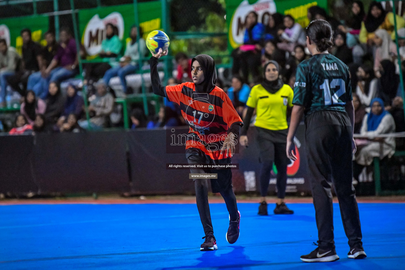 Milo 9th Handball Maldives Championship 2022 Day 1 held in Male', Maldives on 17th October 2022 Photos By: Nausham Waheed /images.mv