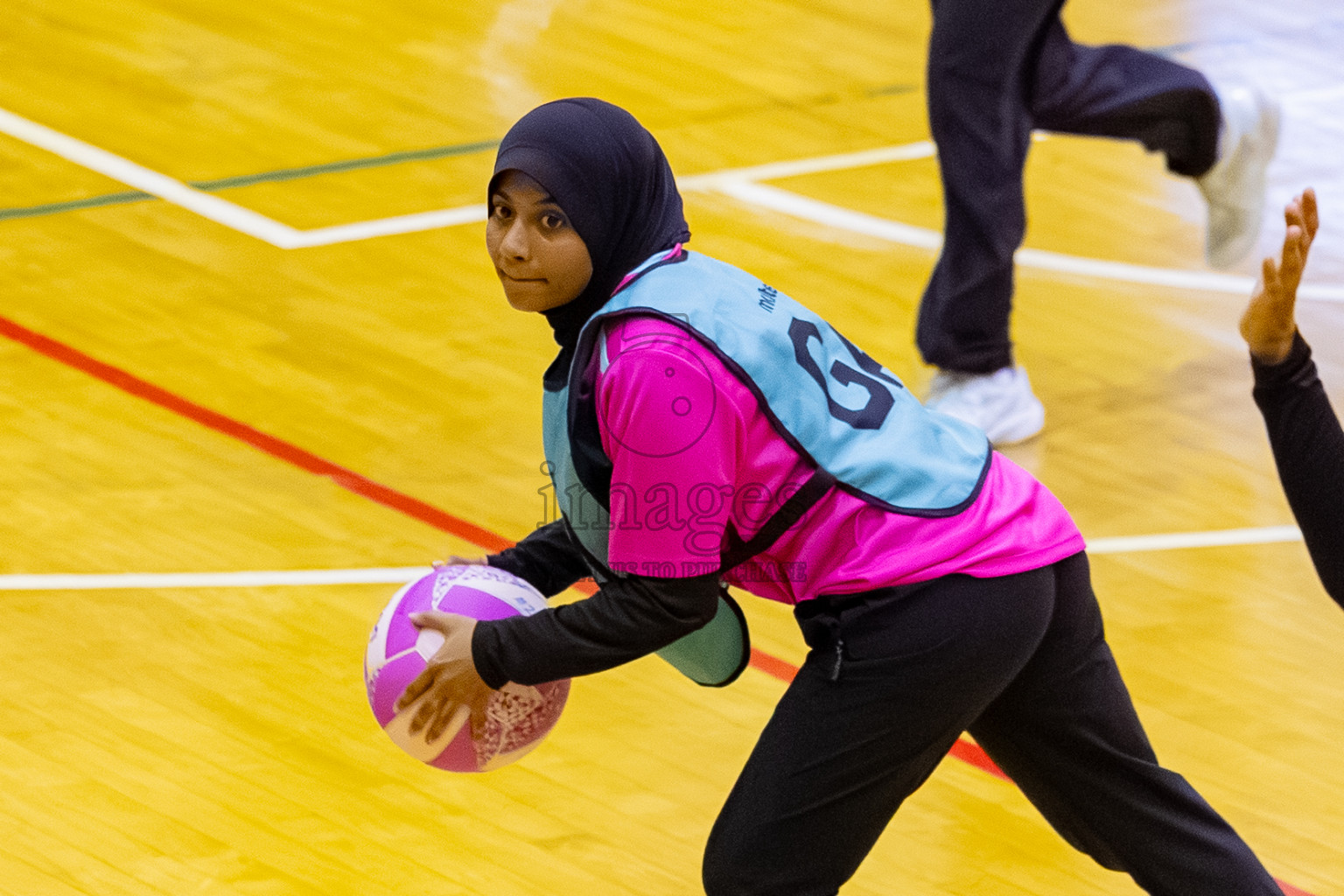 MV Netters vs N Sports A in Day 3 of 24th Milo Netball Association Championship held in Social Center at Male', Maldives on Wednesday, 3rd September 2025. Photos: Mohamed MahfoozMoosa / images.mv