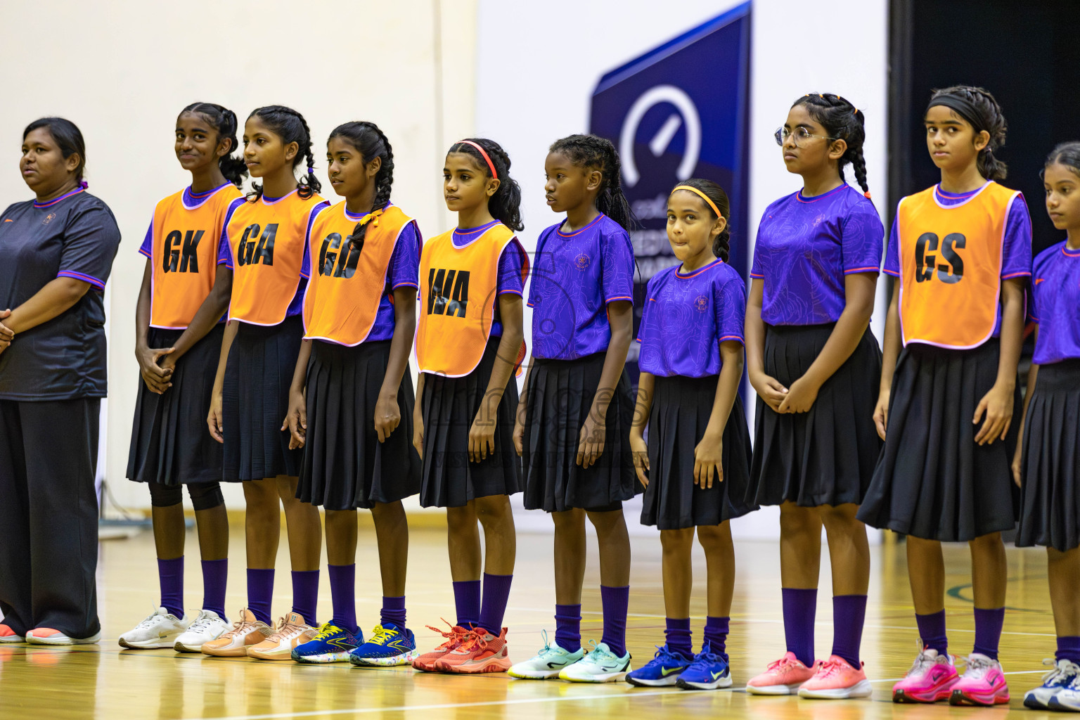 Day 1 of Inter-School Netball Tournament 2025 was held in Social Center Indoor Hall on Saturday, 18th October 2025. Photos: Areef Adam / images.mv