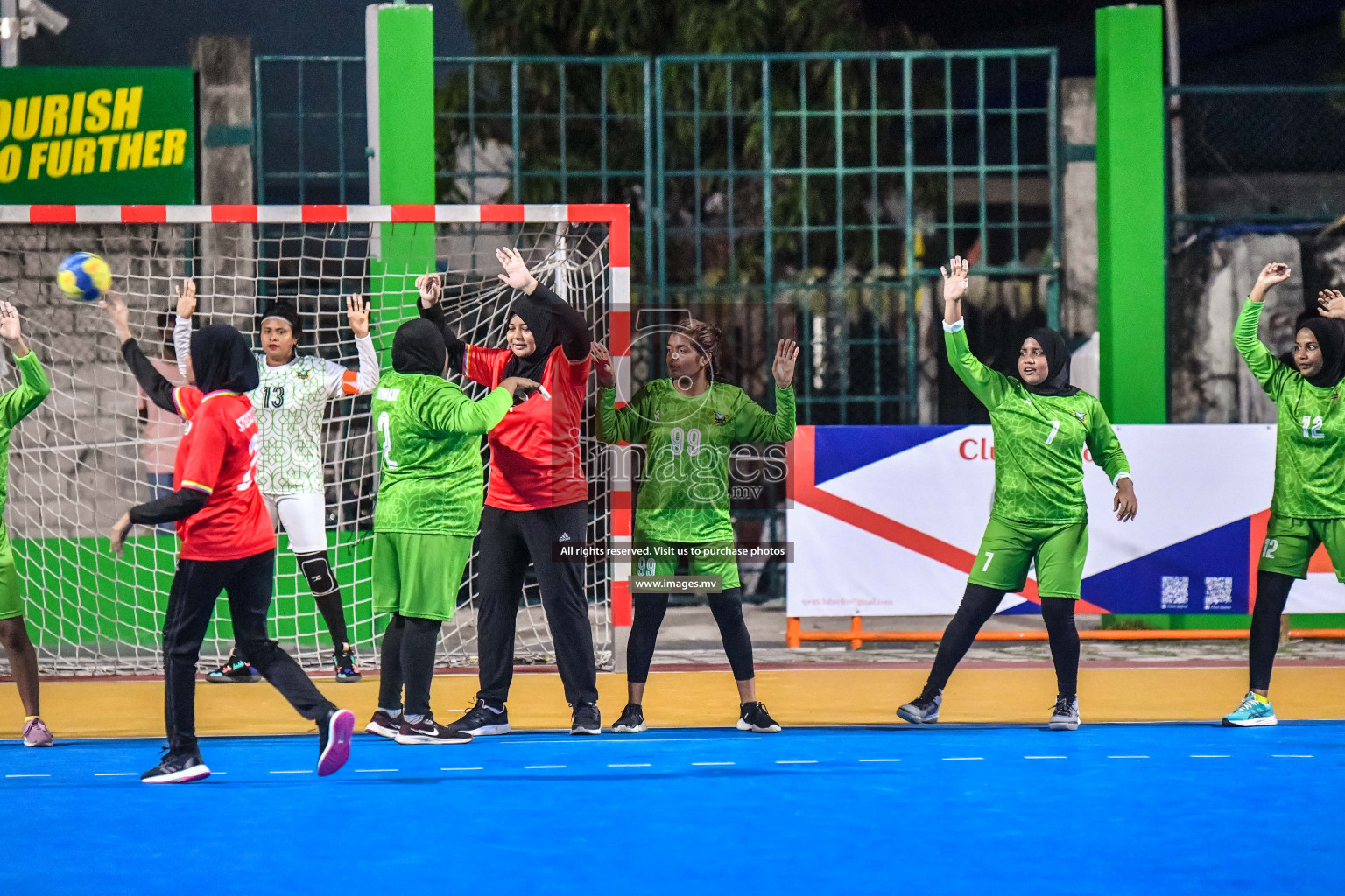 Day 13 of Milo 6th Inter Office Handball Tournament 2022 - Photos by  Nausham Waheed