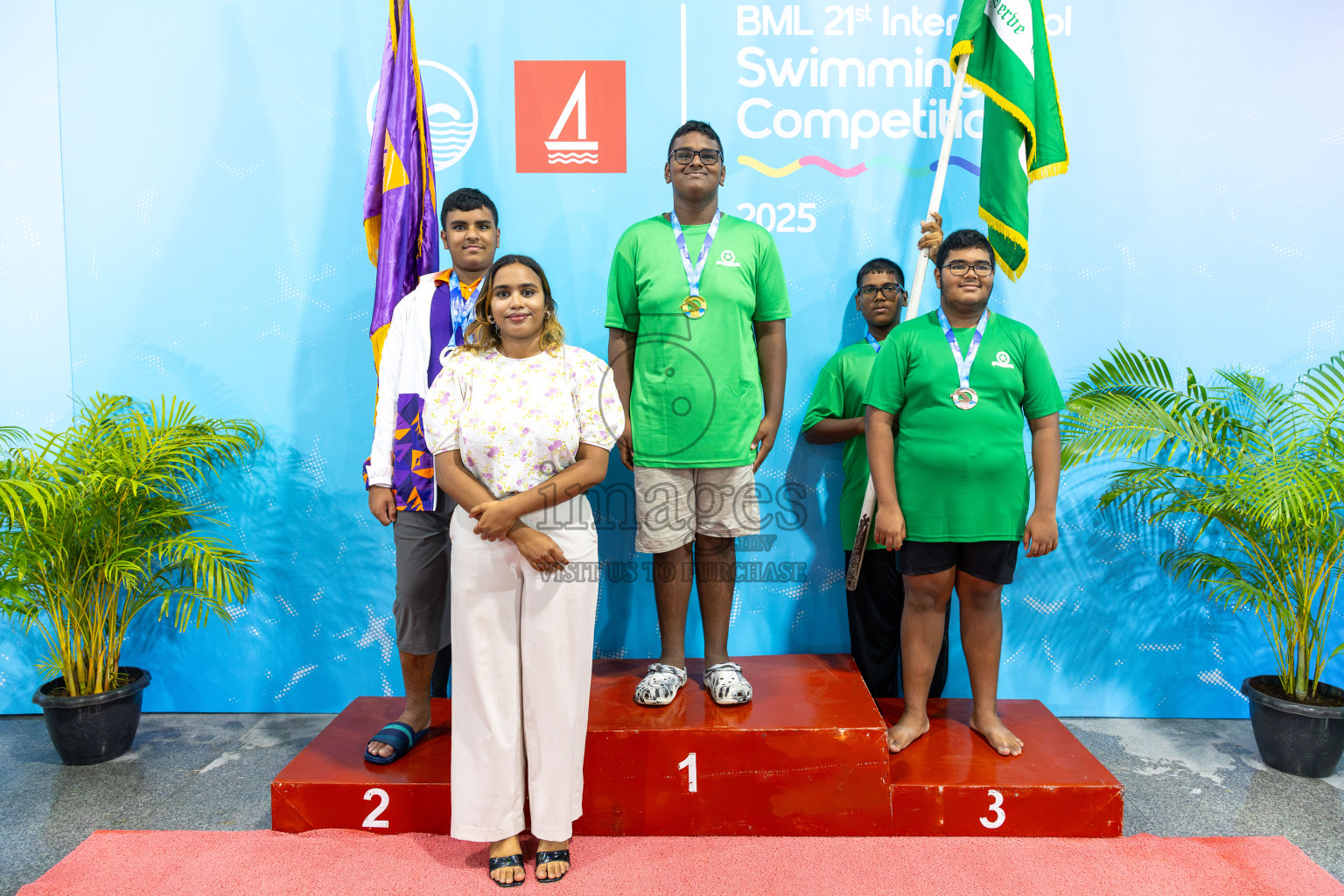 Day 6 of BML 21st Interschool Swimming Competition 2025 was held in Hulhumale' Swimming Pool, Hulhumale', Maldives on Thursday, 16th October 2025.
Photos: Ismail Thoriq / images.mv