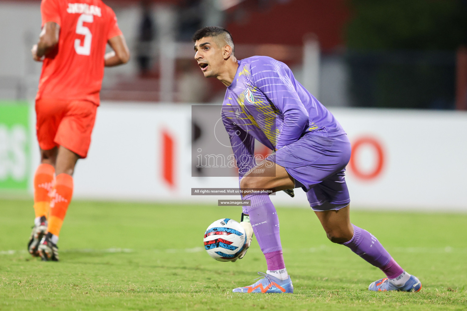 Kuwait vs India in the Final of SAFF Championship 2023 held in Sree Kanteerava Stadium, Bengaluru, India, on Tuesday, 4th July 2023. Photos: Nausham Waheed / images.mv