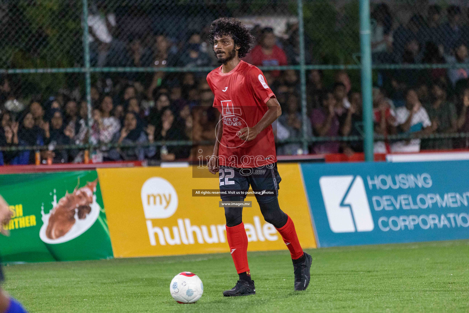 Team Fenaka vs United BML in Club Maldives Cup 2022 was held in Hulhumale', Maldives on Sunday, 9th October 2022. Photos: Ismail Thoriq / images.mv