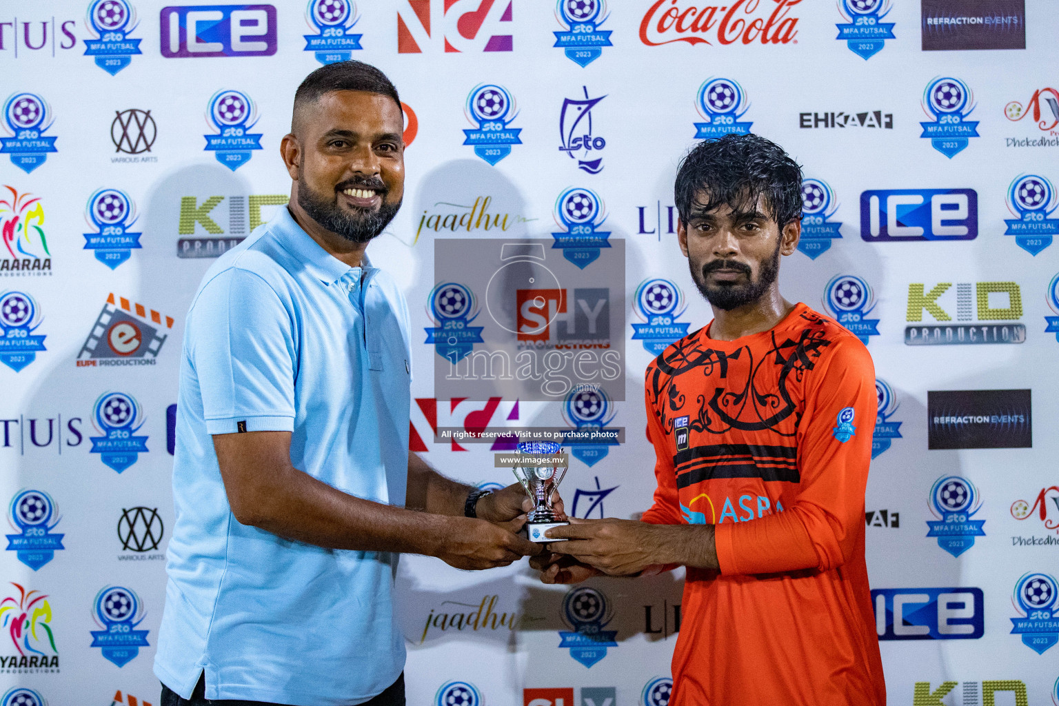 Opening of MFA Futsal Tournament  2023 on 31st March 2023 held in Hulhumale'. Photos: Nausham waheed /images.mv