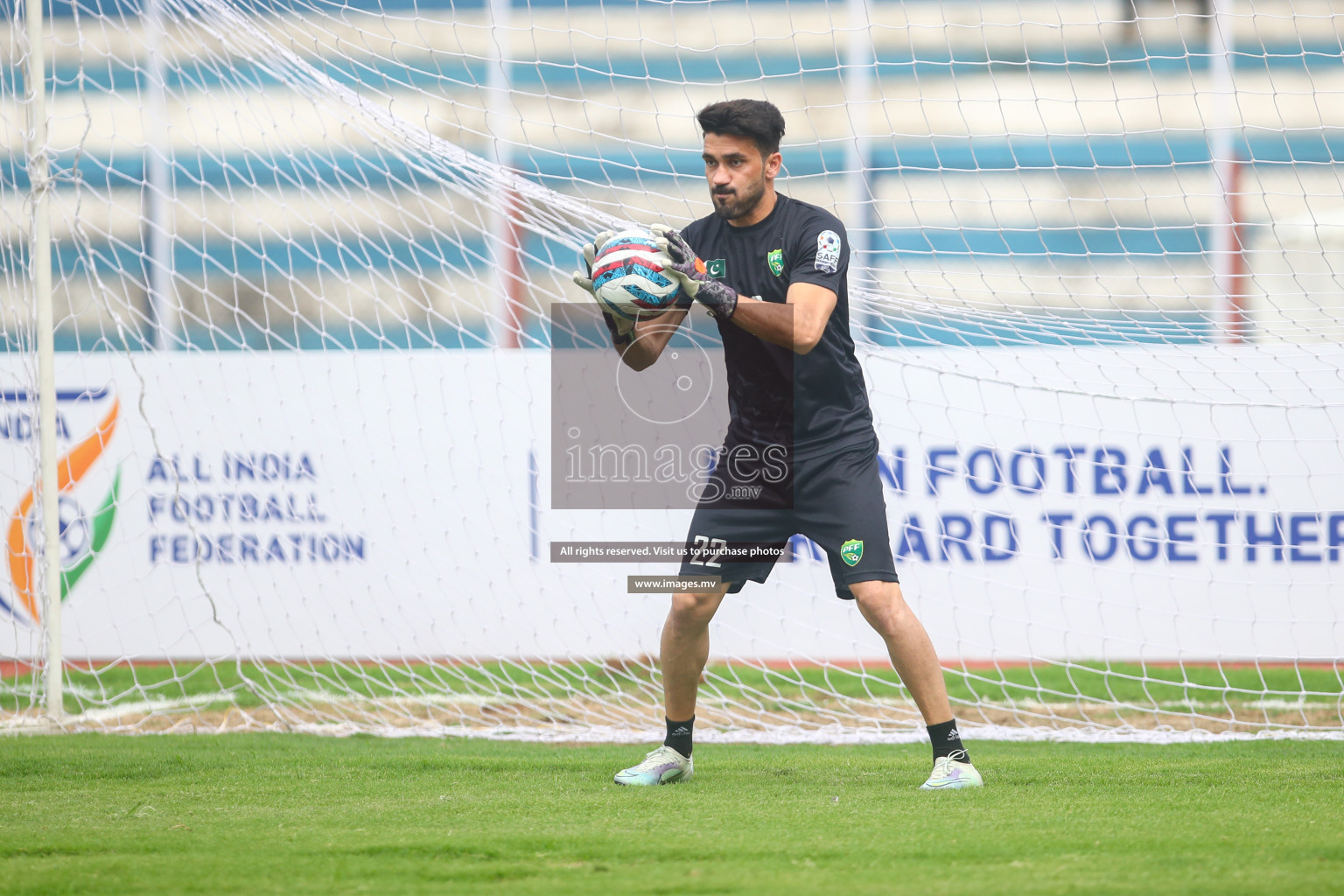 Pakistan vs Kuwait in SAFF Championship 2023 held in Sree Kanteerava Stadium, Bengaluru, India, on Saturday, 24th June 2023. Photos: Nausham Waheed, Hassan Simah / images.mv