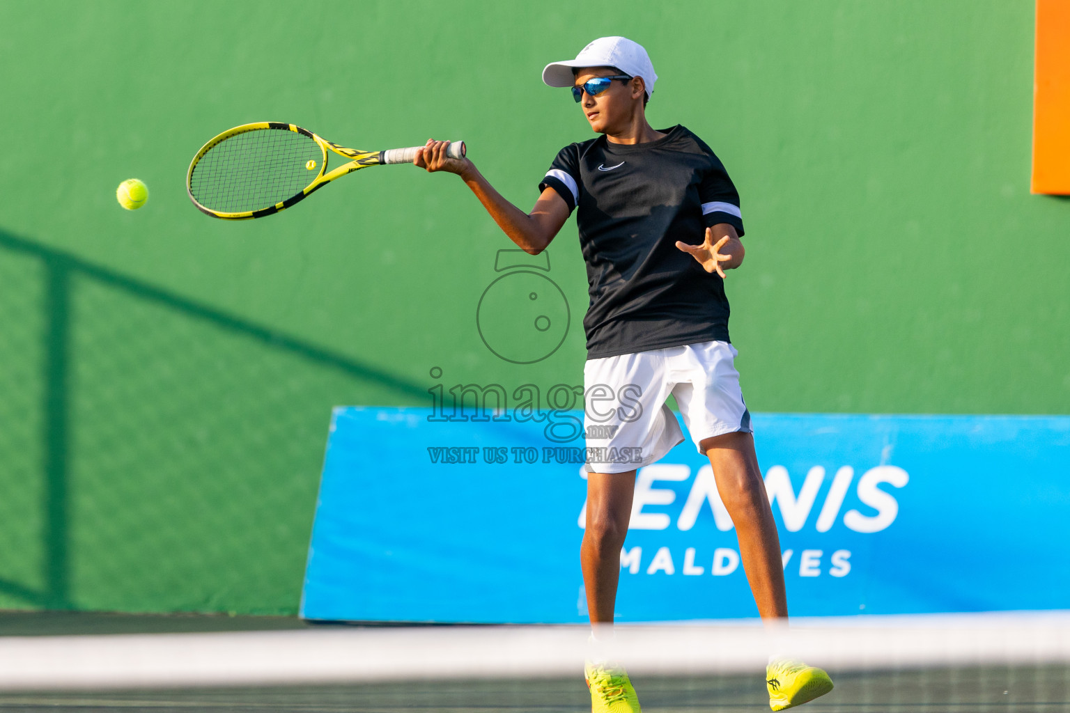 Day 3 of ATF Maldives Junior Open Tennis was held in Male' Tennis Court, Male', Maldives on Wednesday, 11th December 2024. Photos: Ismail Thoriq / images.mv