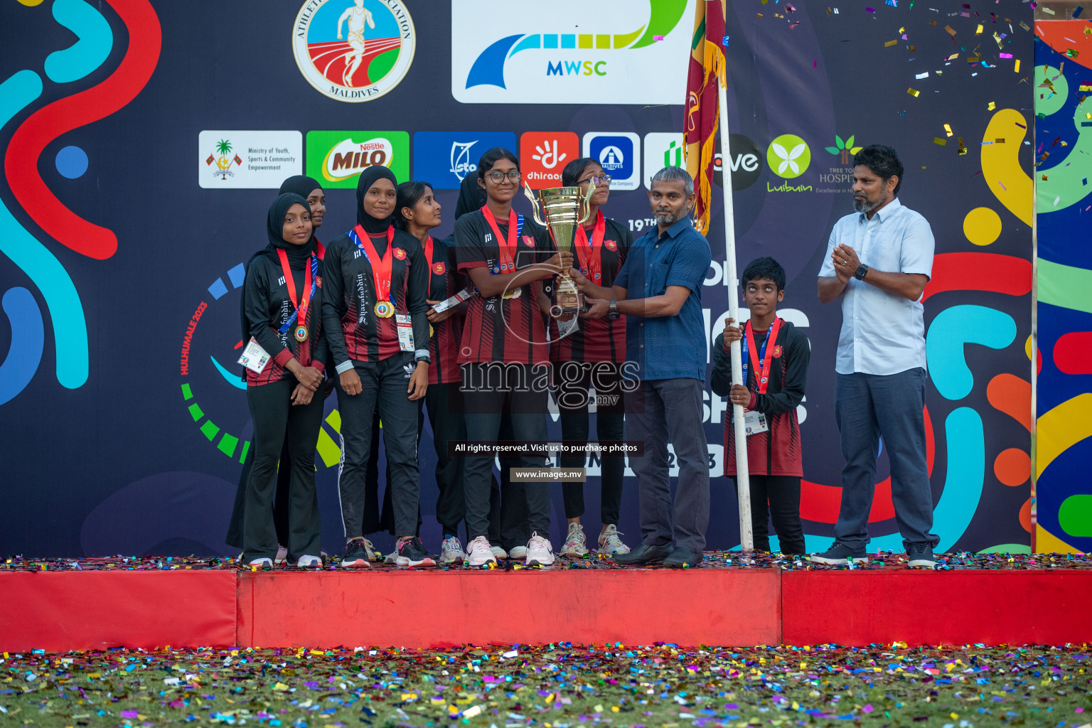 Final Day of Inter School Athletics Championship 2023 was held in Hulhumale' Running Track at Hulhumale', Maldives on Friday, 19th May 2023. Photos: Nausham Waheed / images.mv