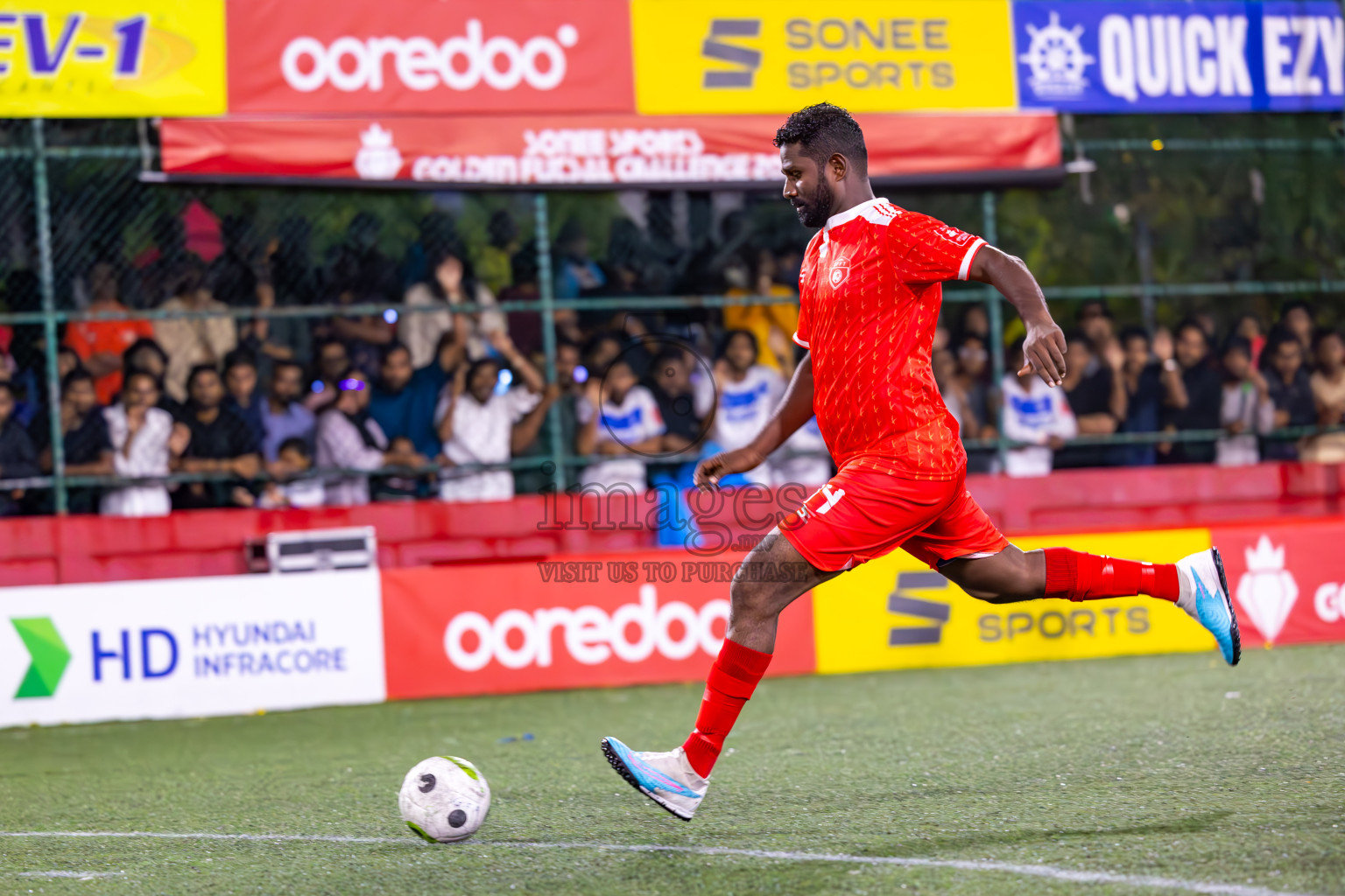 S Feydhoo vs S Hithadhoo in Day 26 of Golden Futsal Challenge 2024 was held on Friday , 9th February 2024 in Hulhumale', Maldives
Photos: Ismail Thoriq / images.mv