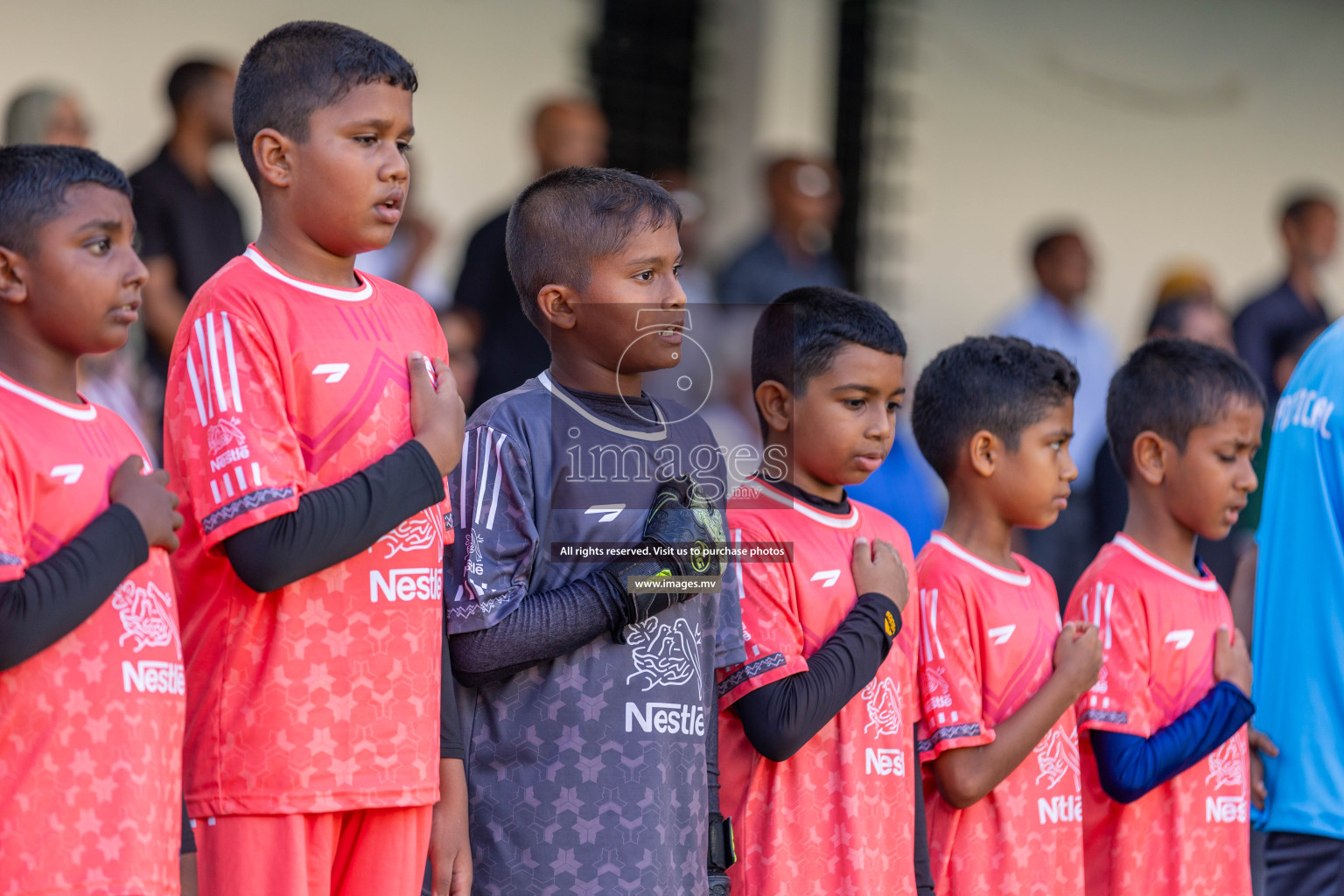Day 4 of Nestle Kids Football Fiesta, held in Henveyru Football Stadium, Male', Maldives on Saturday, 14th October 2023
Photos: Ismail Thoriq / images.mv