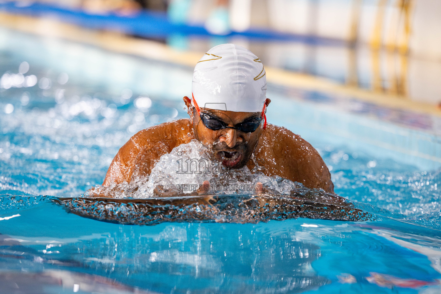 Day 6 of National Swimming Competition 2024 held in Hulhumale', Maldives on Wednesday, 18th December 2024. 
Photos: Hassan Simah / images.mv