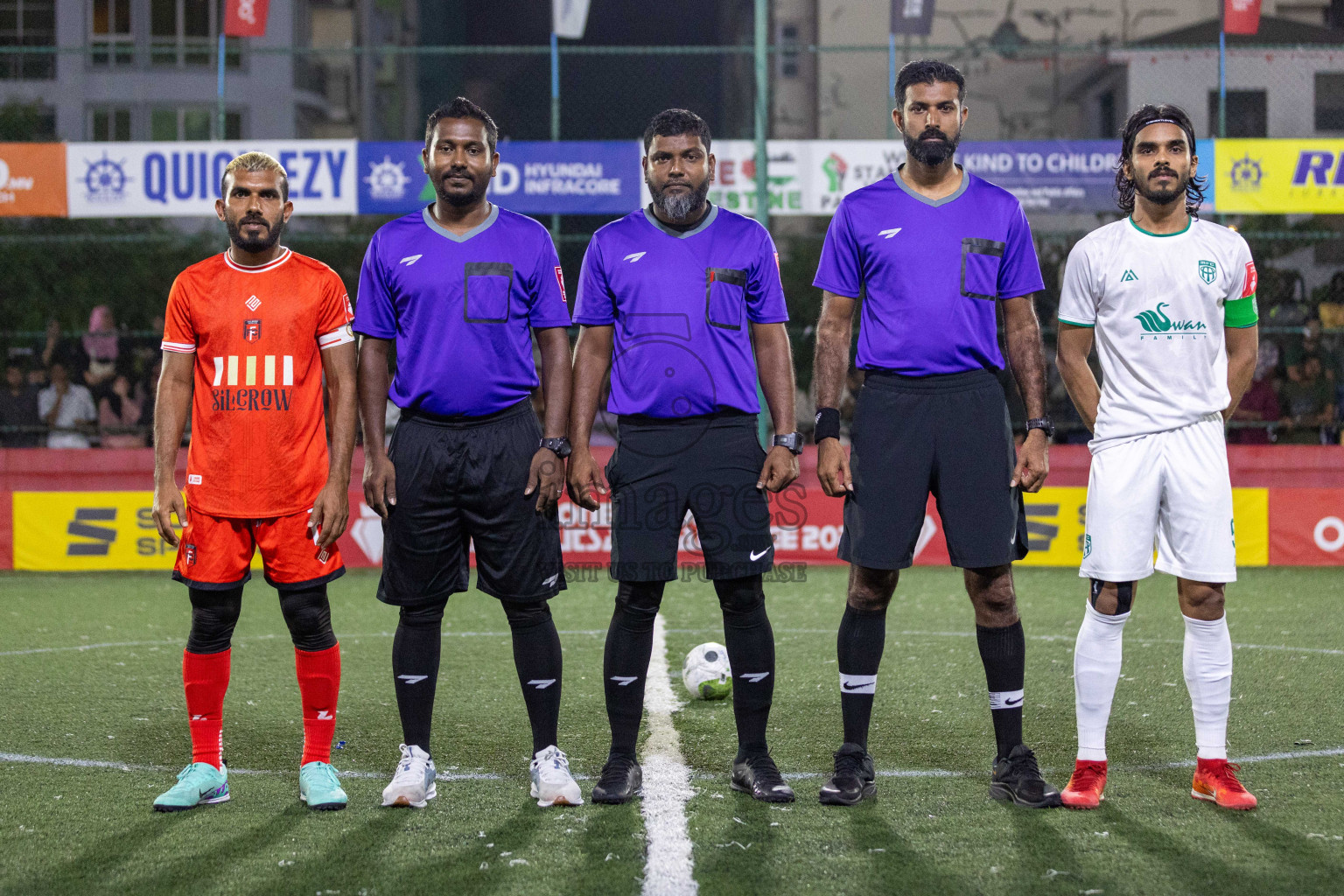 HA Filladhoo vs HA Muraidhoo in Day 9 of Golden Futsal Challenge 2024 was held on Tuesday, 23rd January 2024, in Hulhumale', Maldives Photos: Nausham Waheed / images.mv