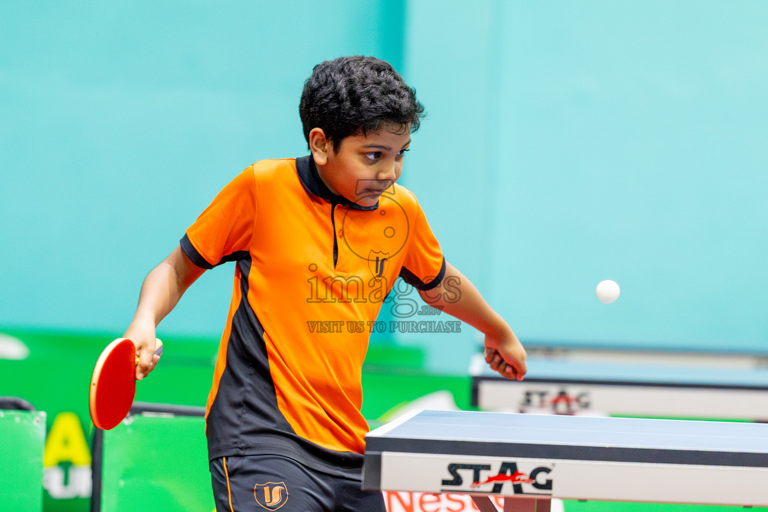 Day 5 of Interschool Table Tennis Tournament 2025 held at Male' TT Hall, Male', Maldives on Monday, 19th May 2025.
Photos By: Ismail Thoriq / images.mv